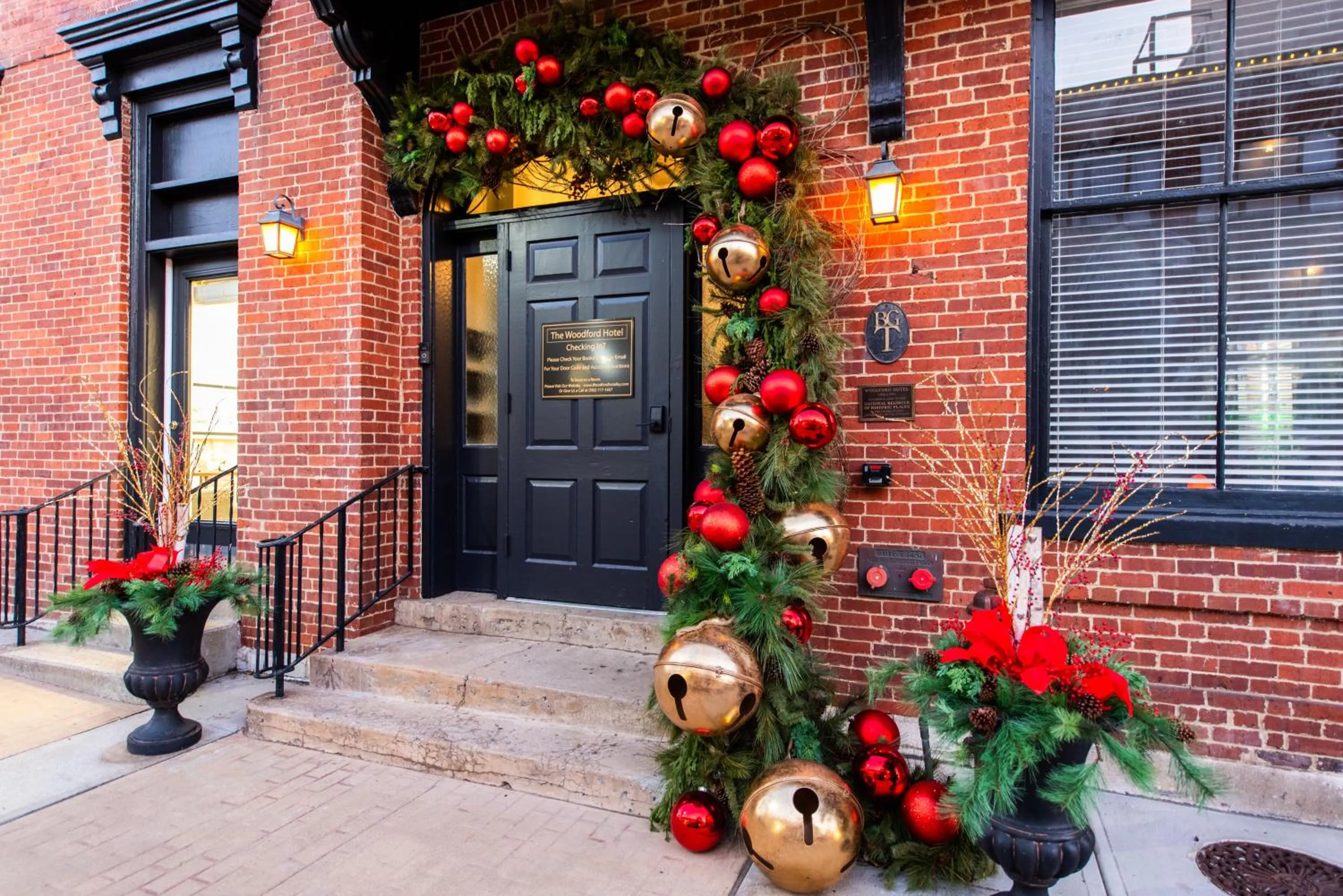 Facade/entrance in The Woodford Hotel