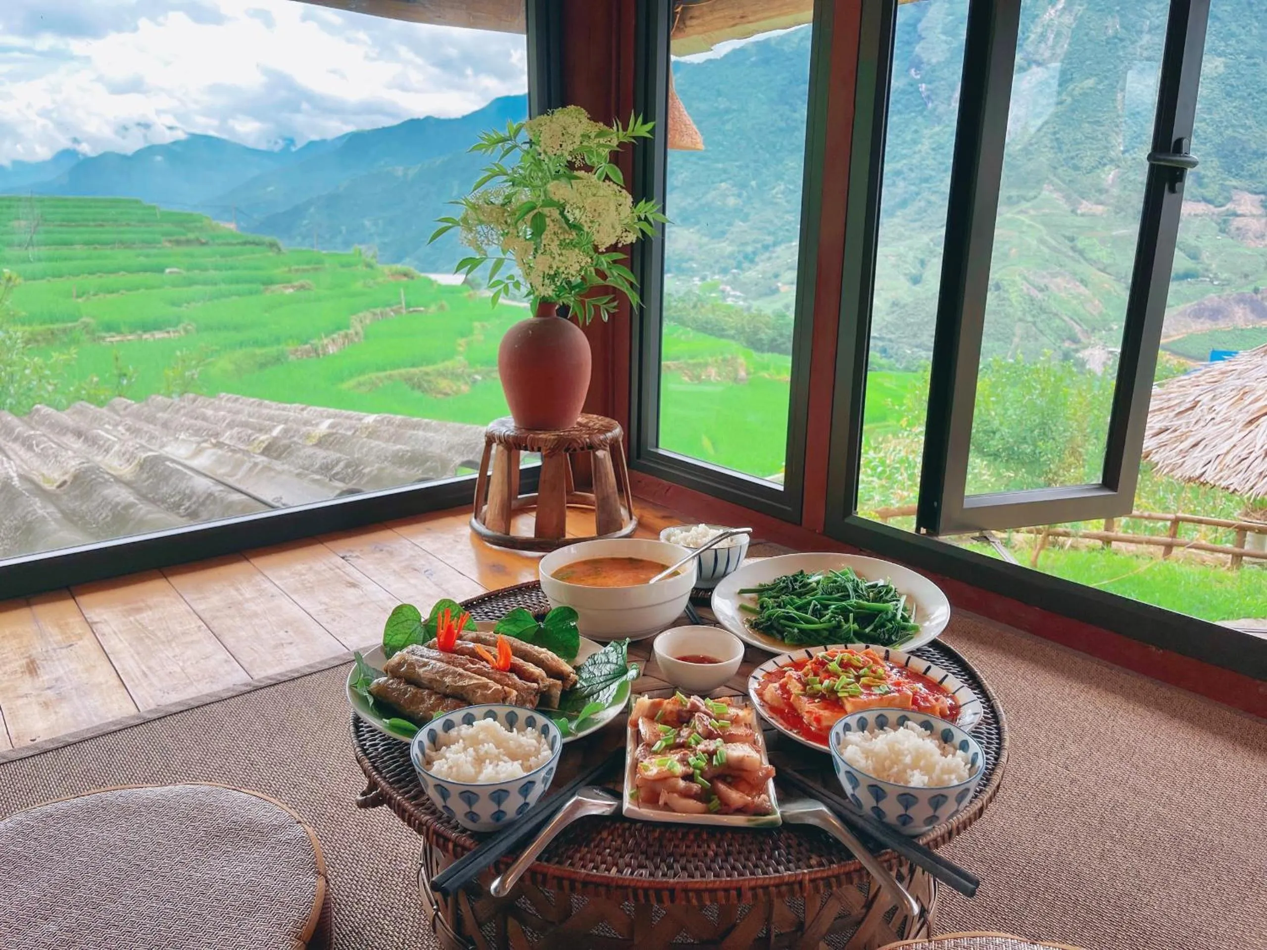 Natural landscape in Moc Home Sapa