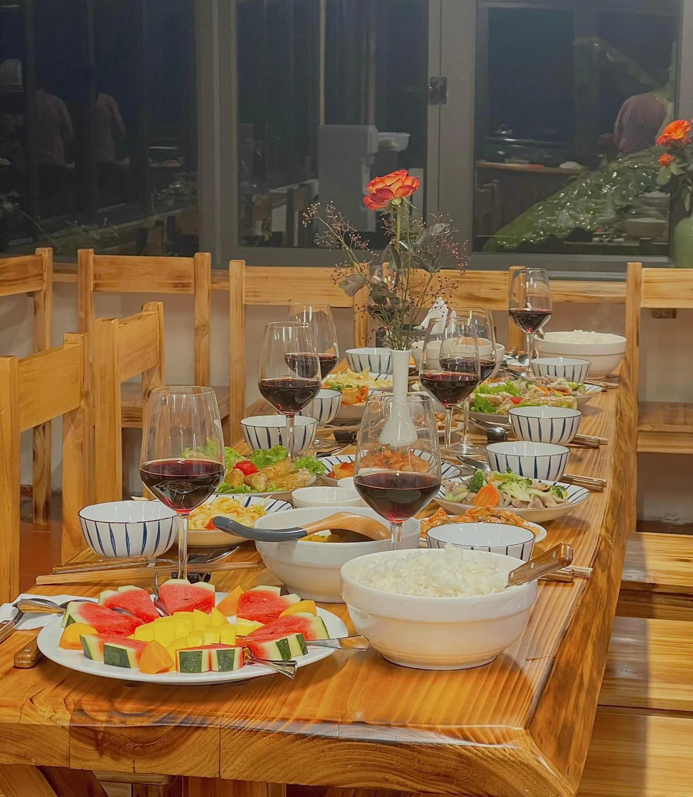 Food and drinks in Moc Home Sapa