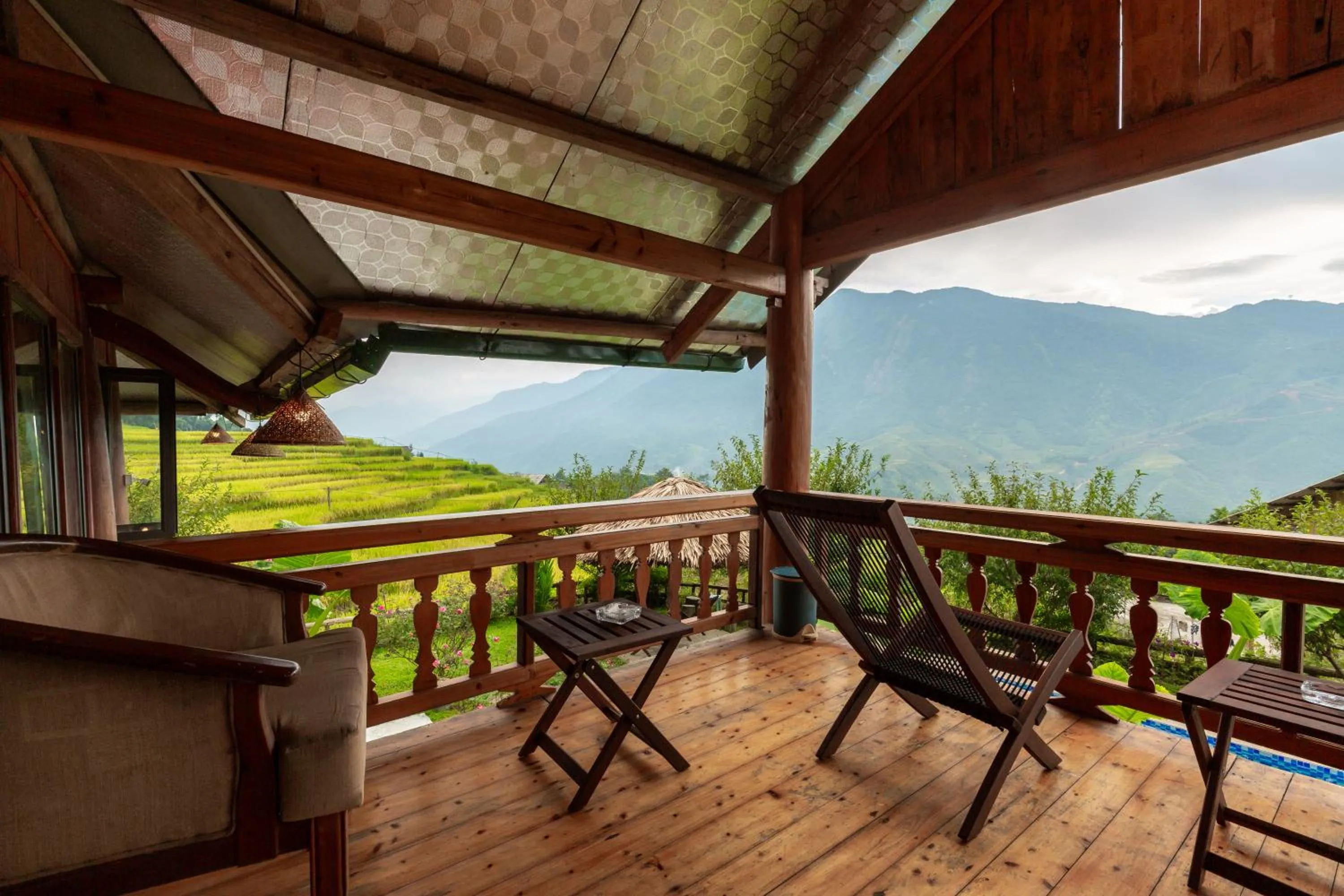 Patio in Moc Home Sapa