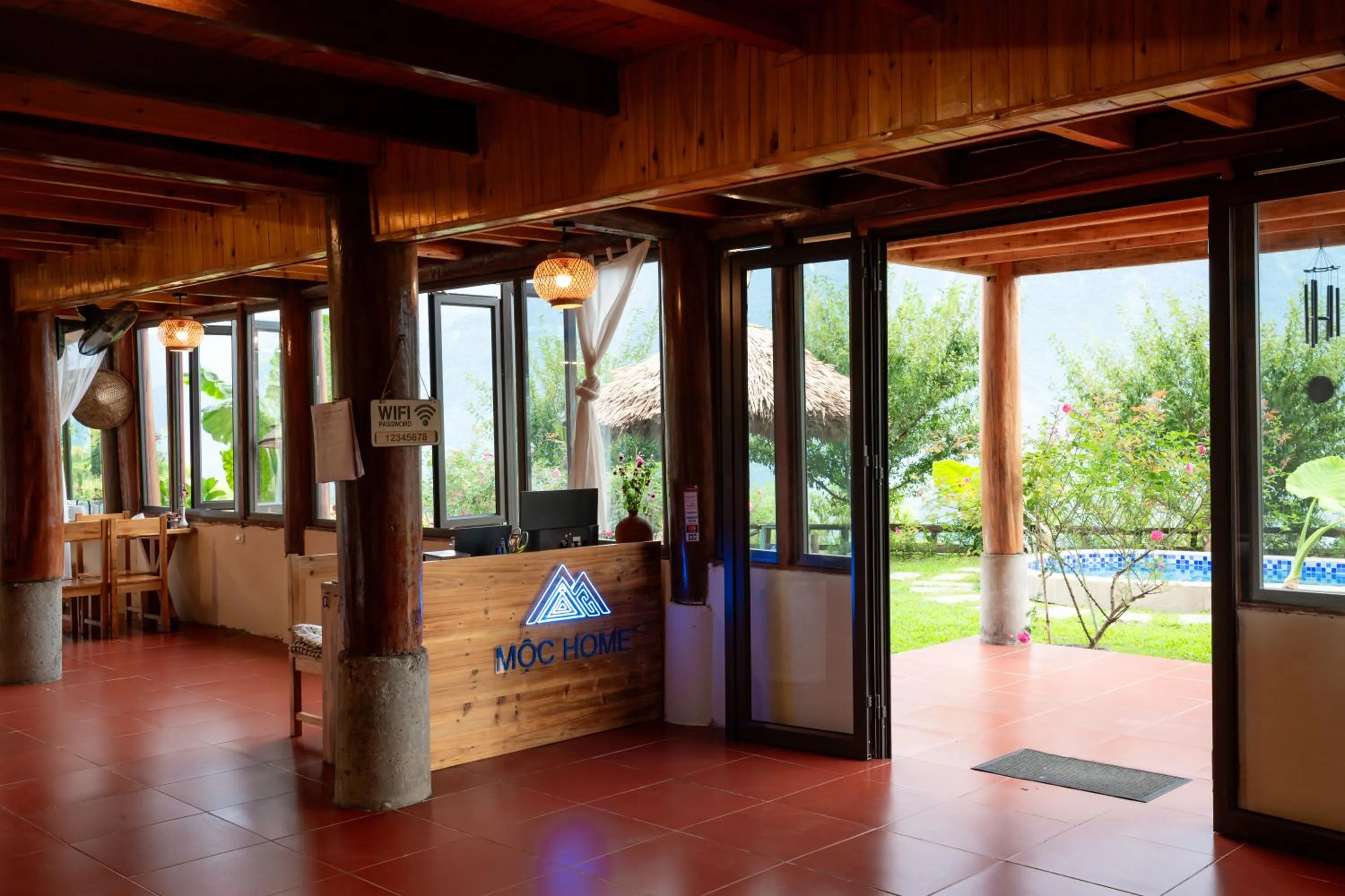 Patio in Moc Home Sapa