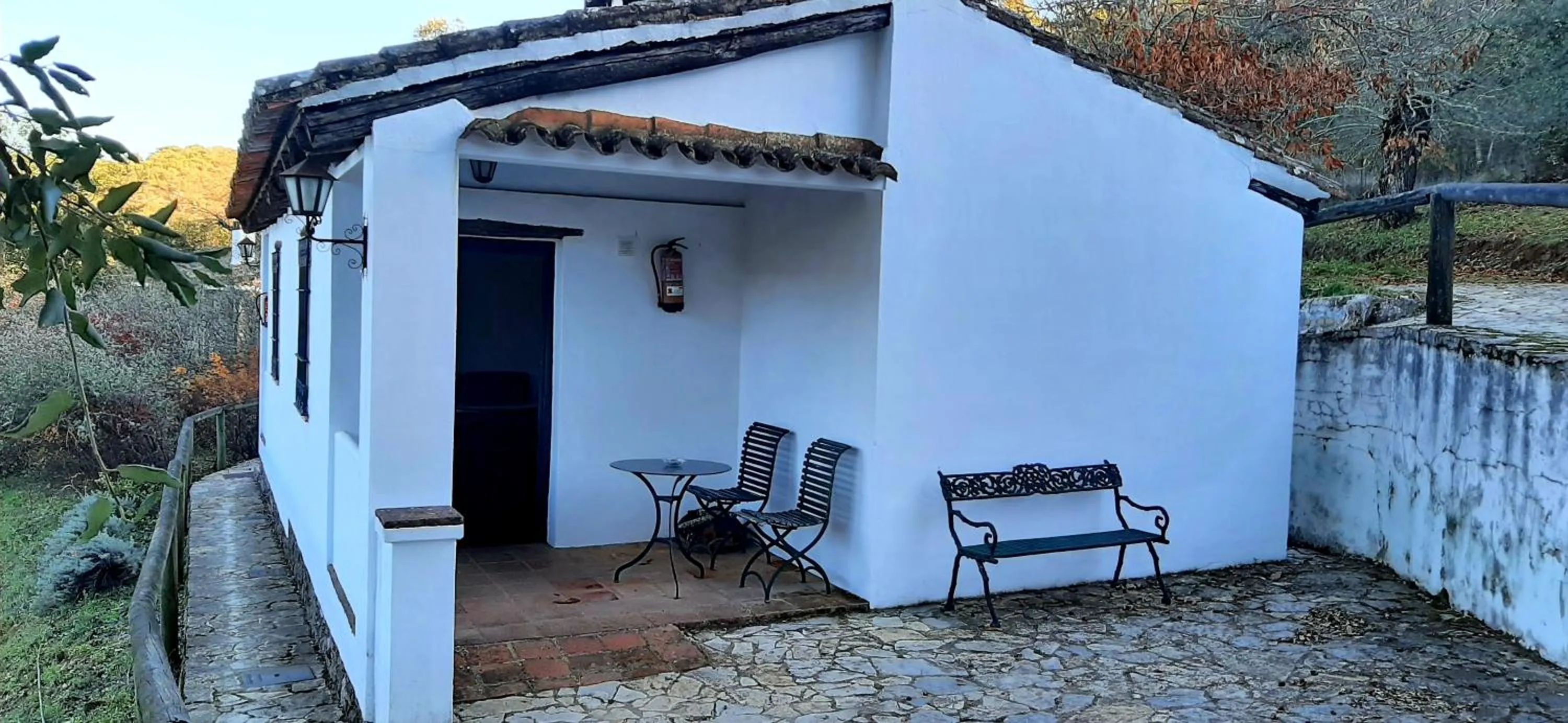 Patio in Finca Valbono Apartamentos Rurales y Hotel