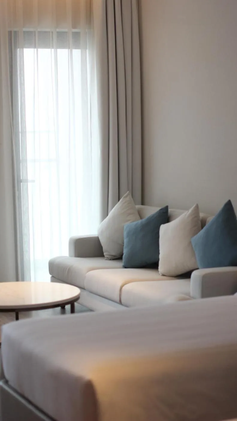 Seating area, Bed in A La Carte Ha Long Bay Residence