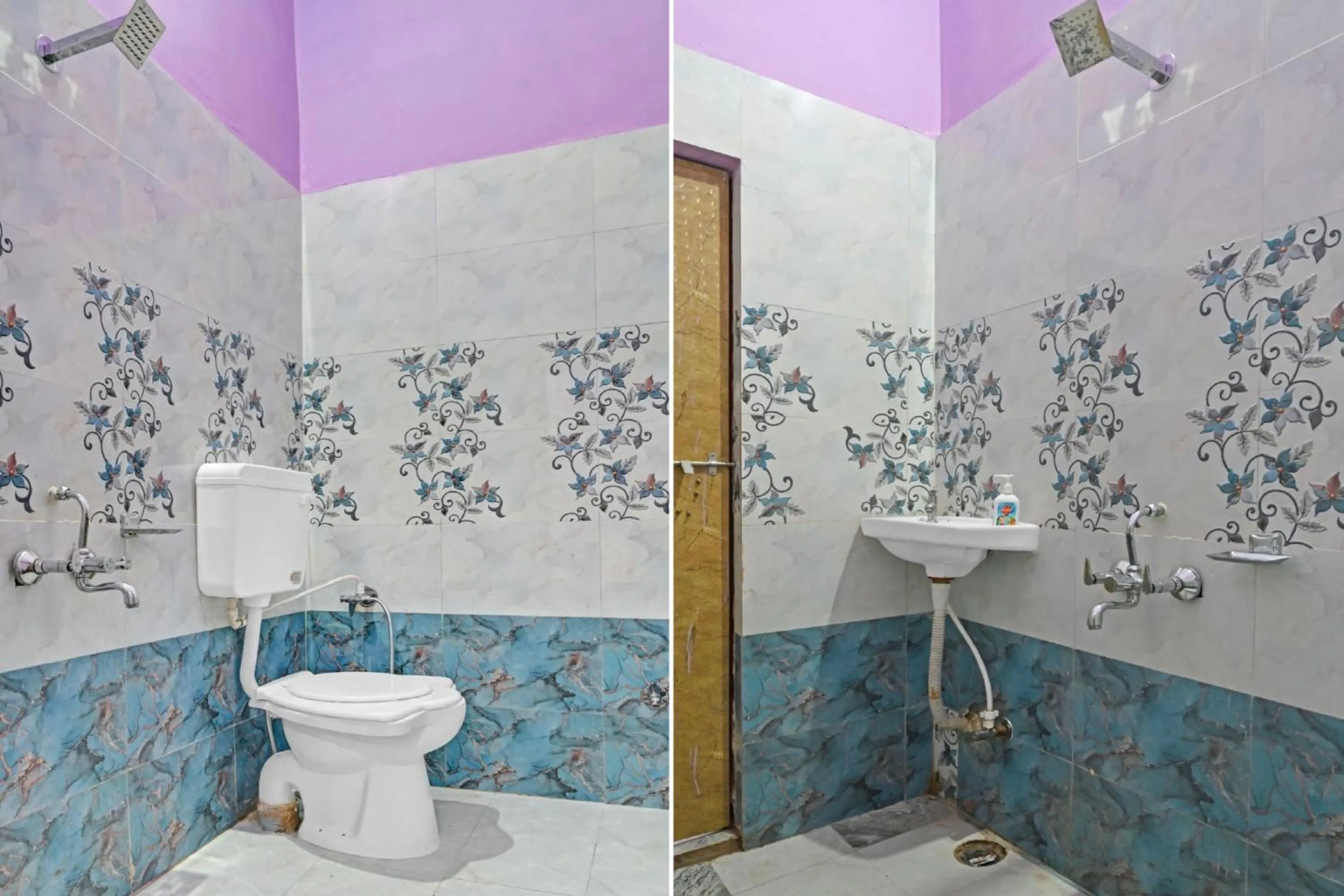 Bathroom in HOTEL O MAA NARMADA