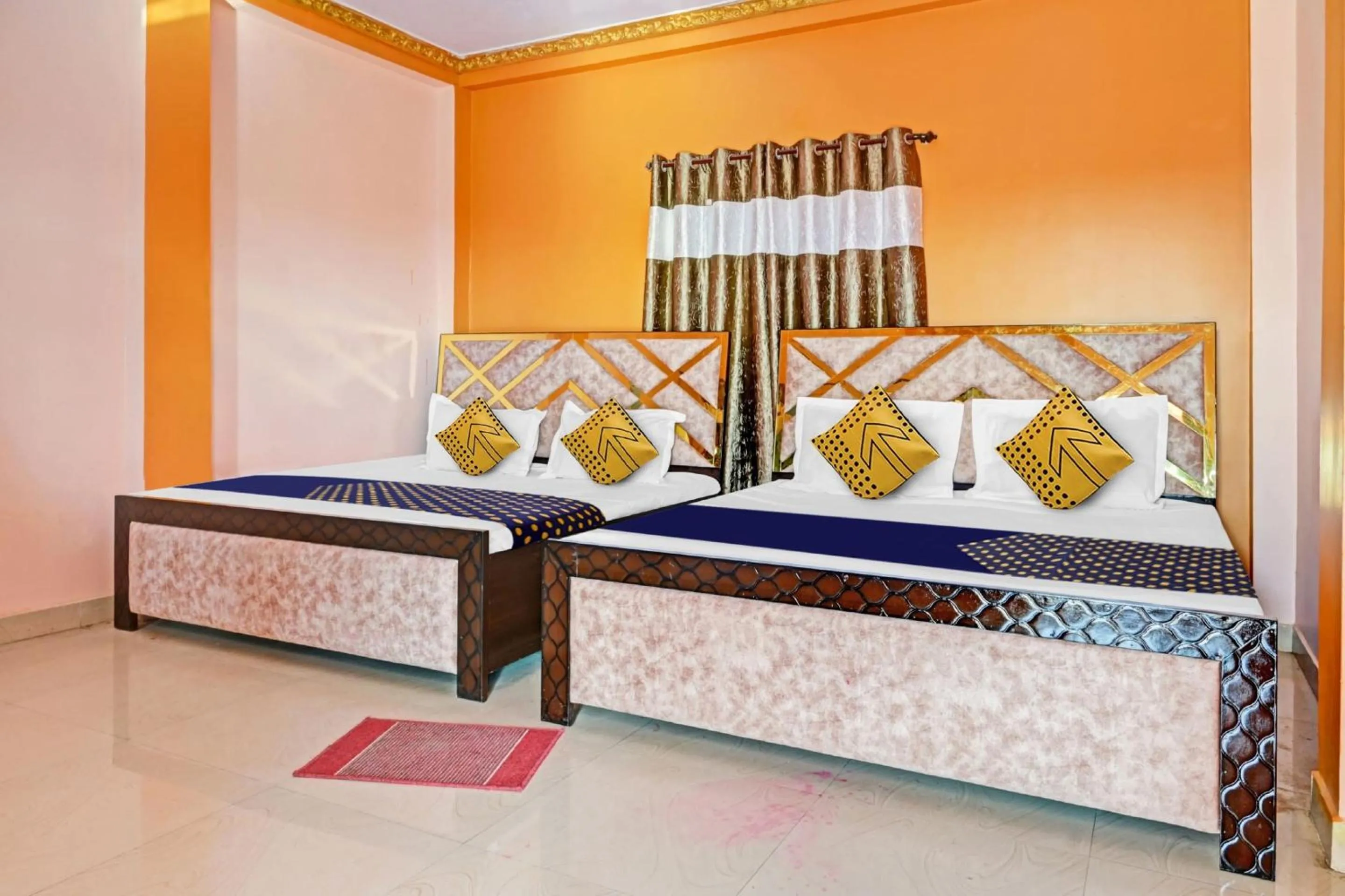 Bedroom, Bed in HOTEL O MAA NARMADA