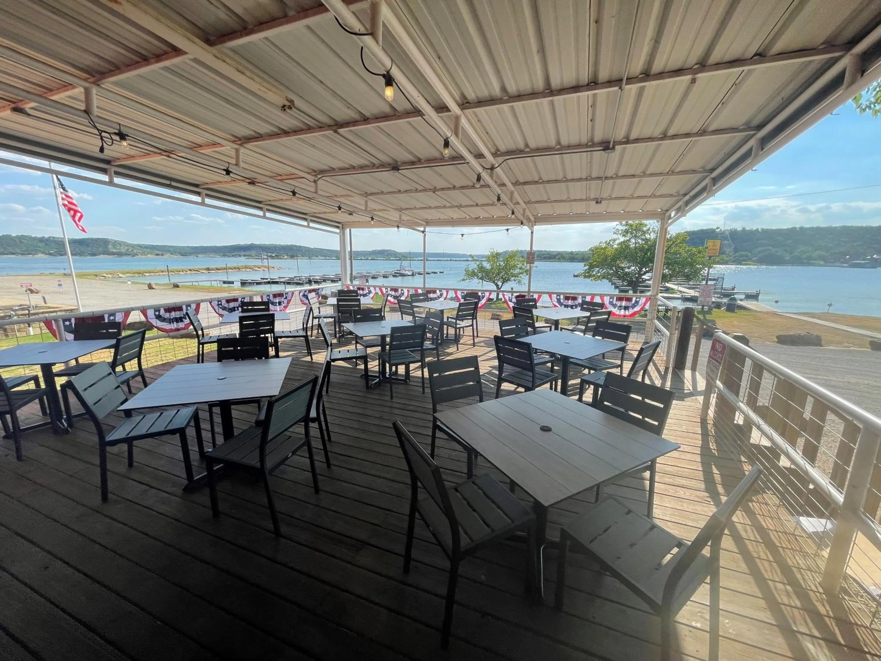 Patio in Fox Hollow Resort