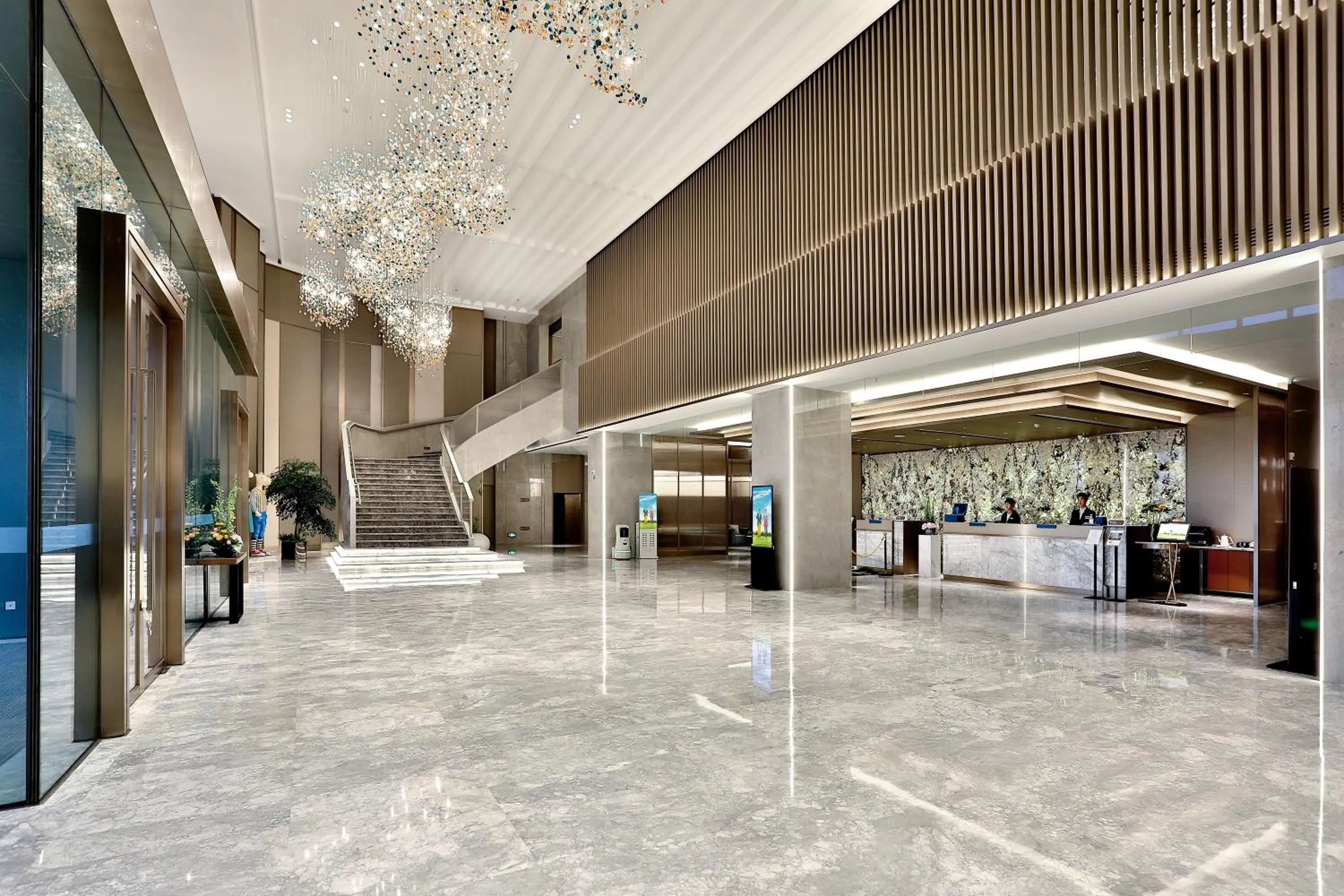 Lobby or reception in Yiwu Yandoo Yayue Hotel