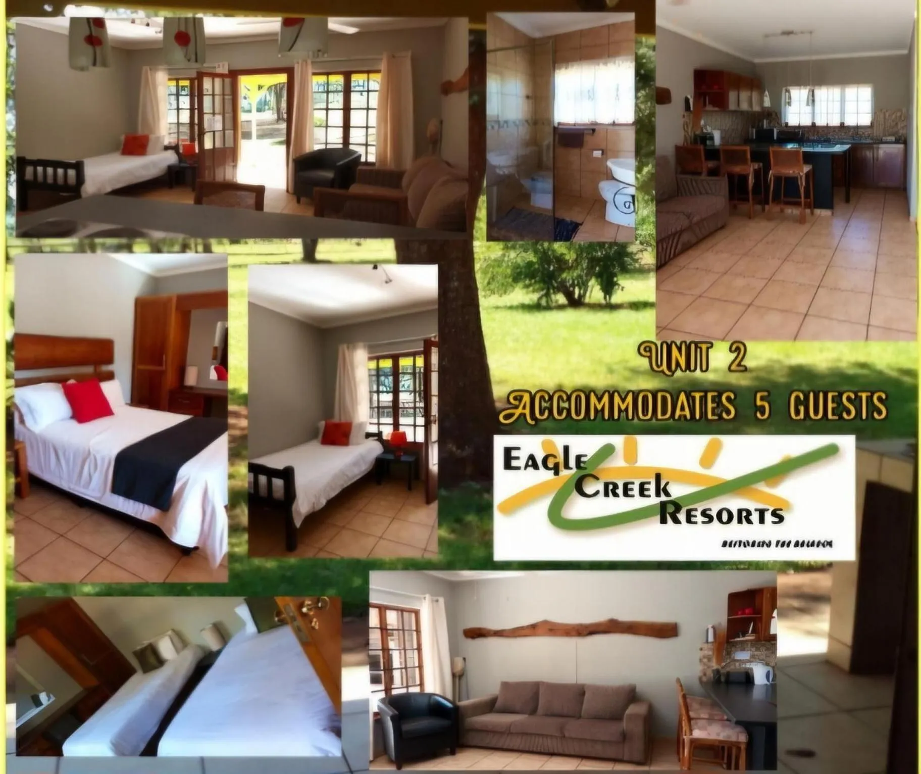 Bed in Eagle Creek Resorts Sabie