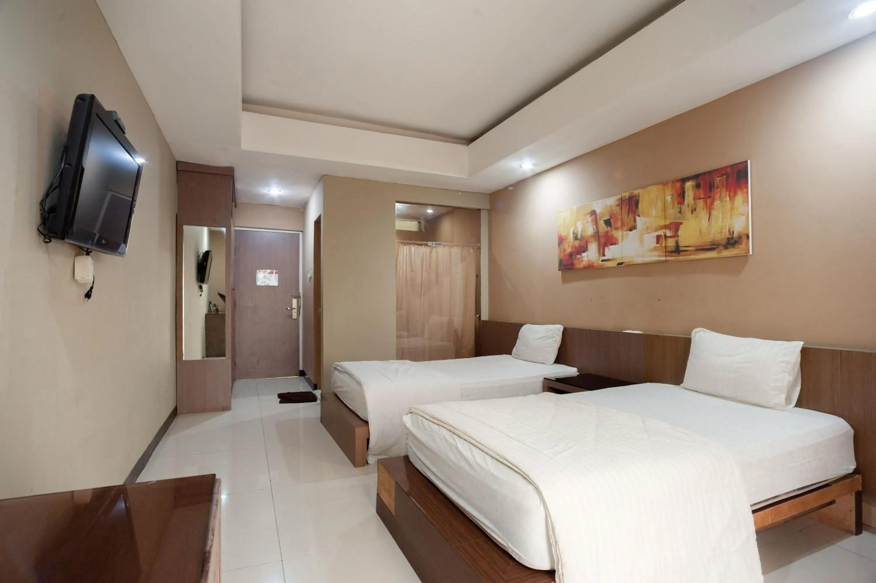 Bedroom, Bed in Safwah Bintaro Syariah Mitra RedDoorz