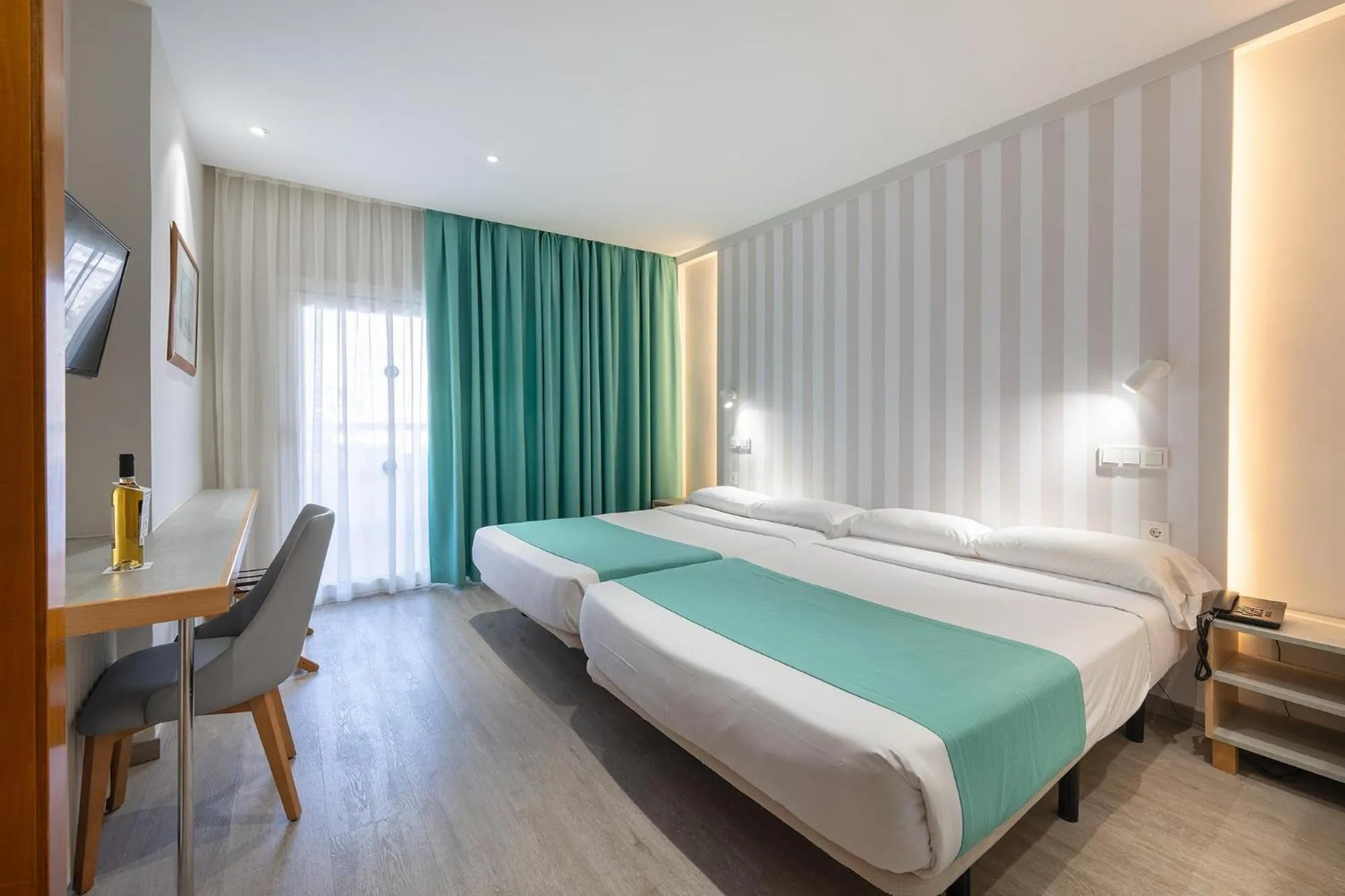 Photo of the whole room, Bed in Poseidon Resort