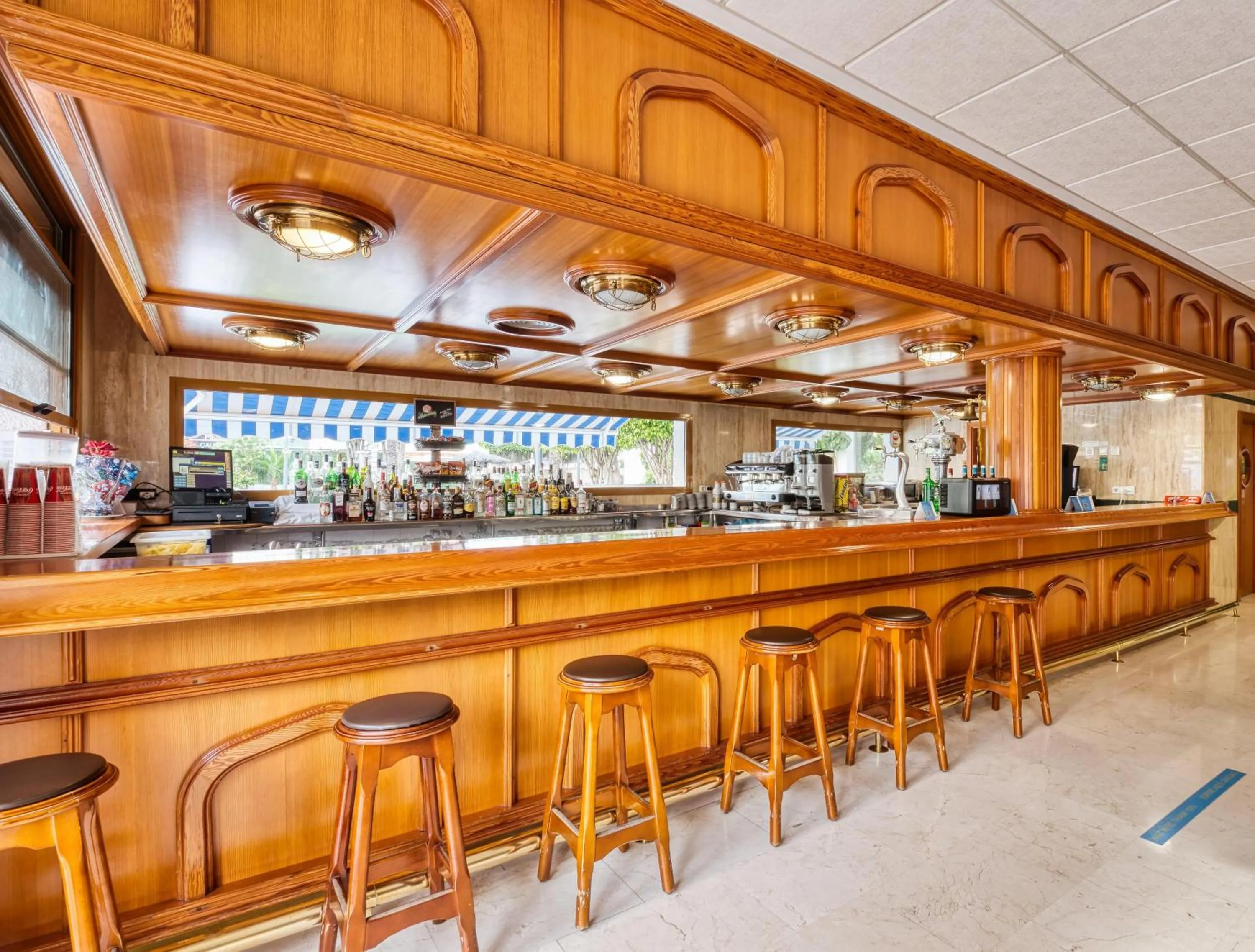 Lounge or bar in Poseidon Resort