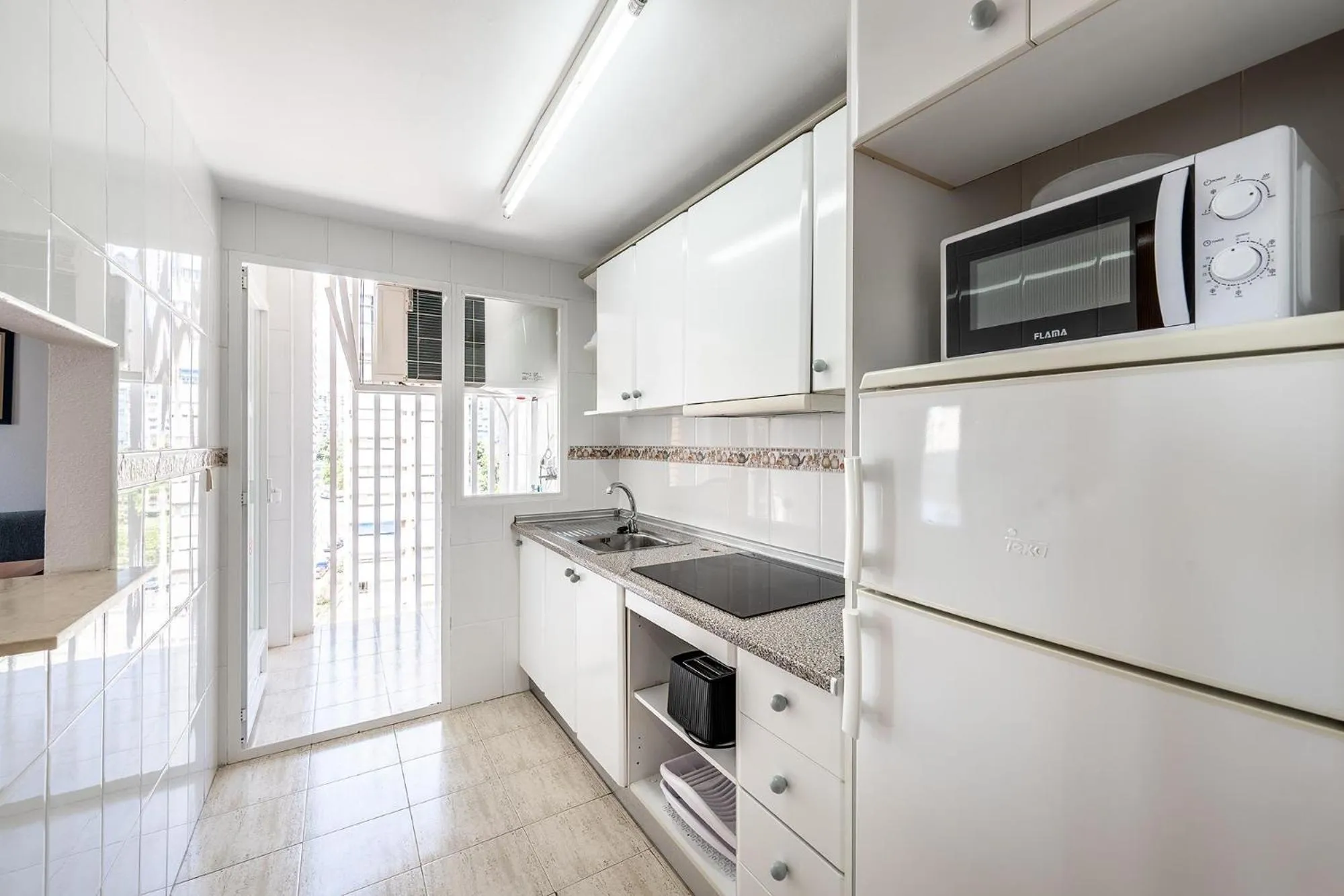 Kitchen or kitchenette in Poseidon Resort