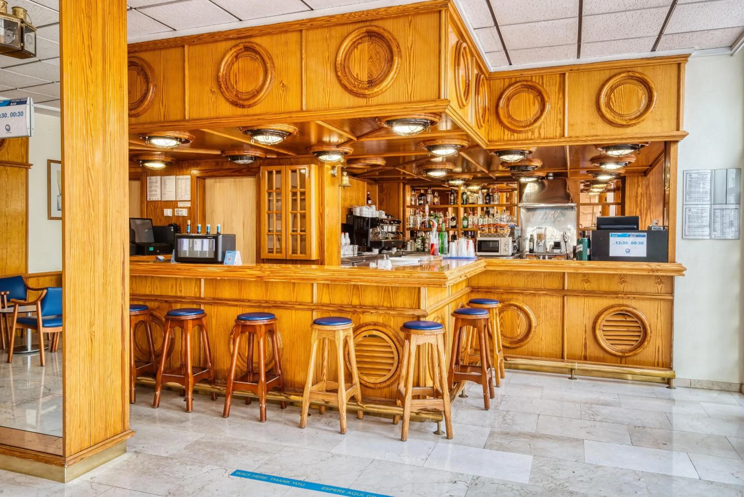 Lounge or bar in Poseidon Resort