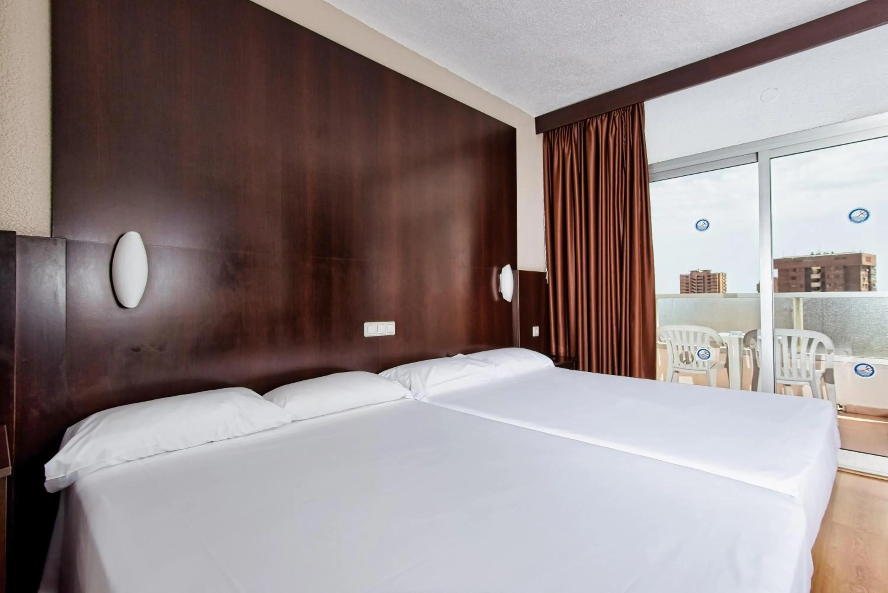 Photo of the whole room, Bed in Poseidon Resort