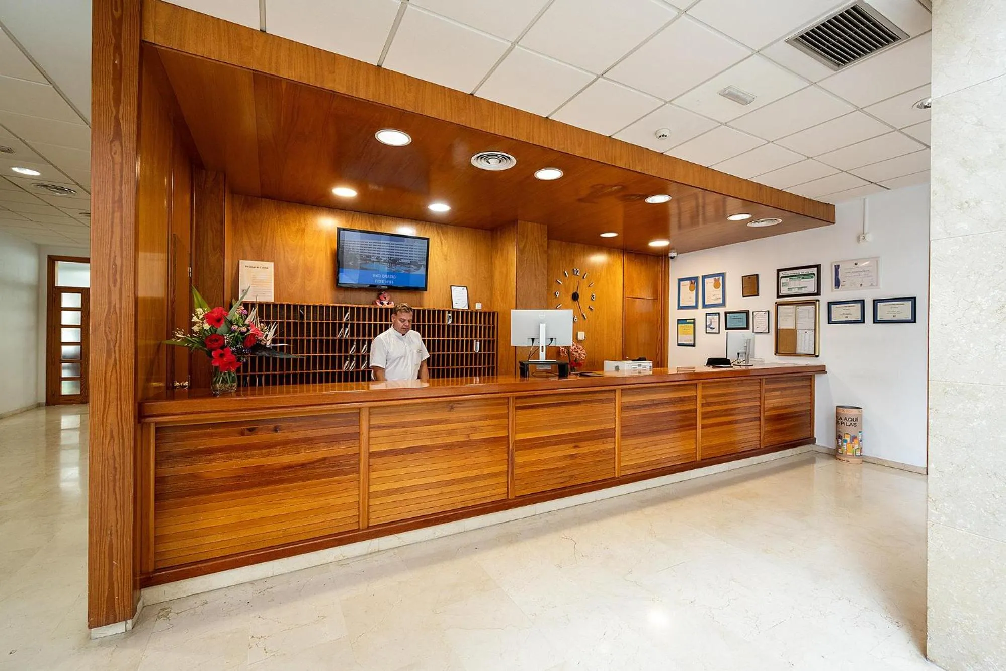 Lobby or reception in Poseidon Resort