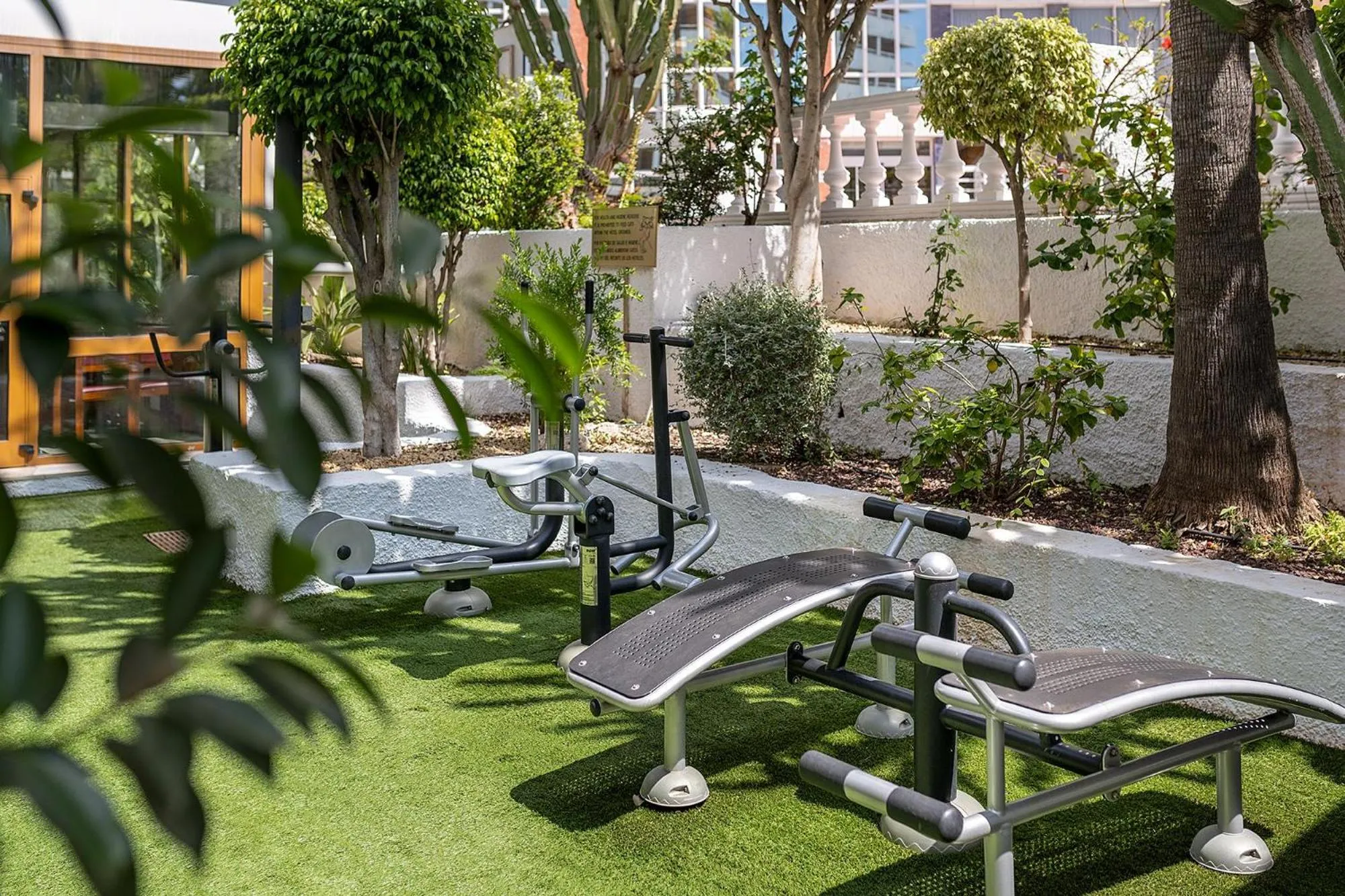 Garden in Poseidon Resort