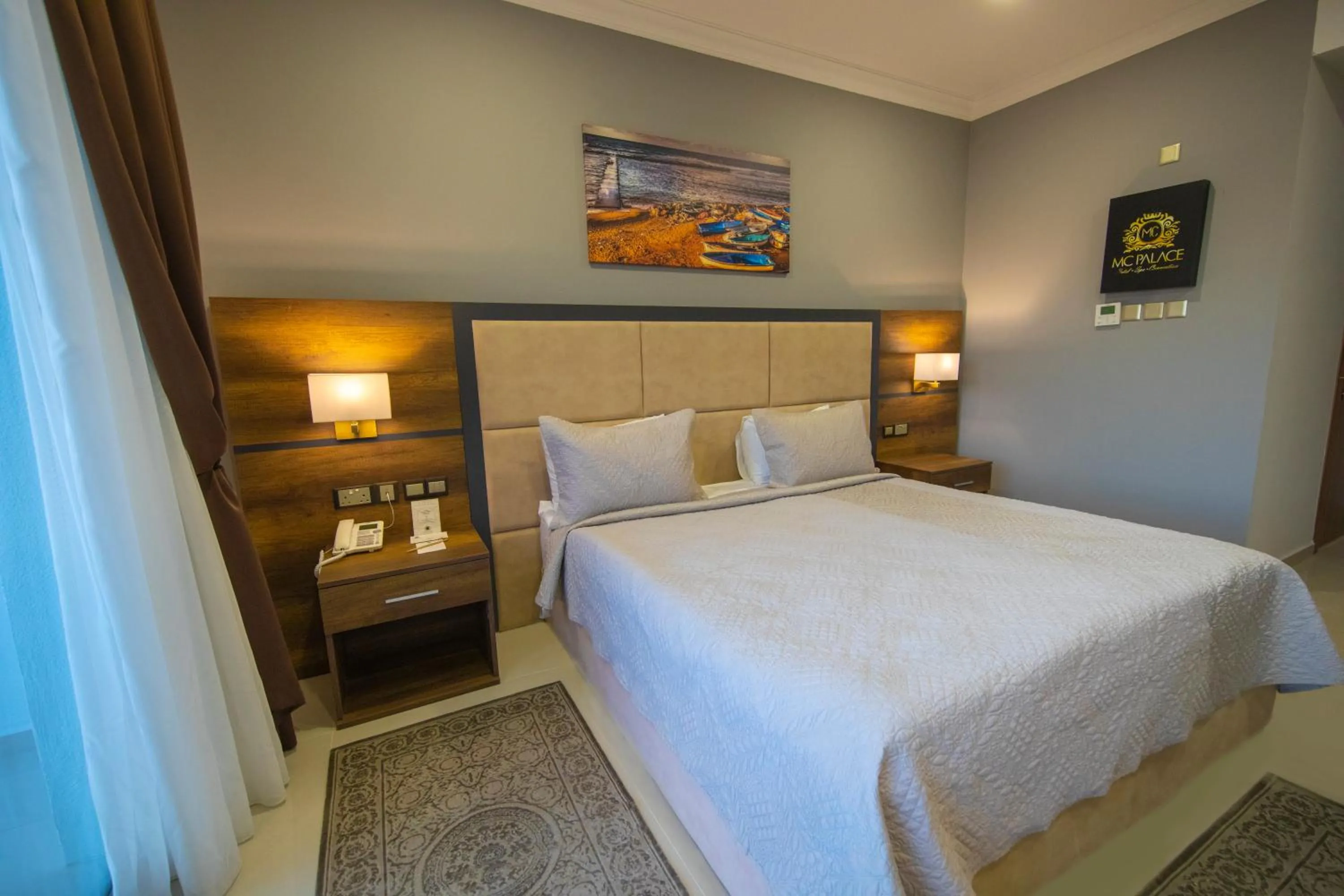 Bed in Mc Palace Hotel Spa & Convention