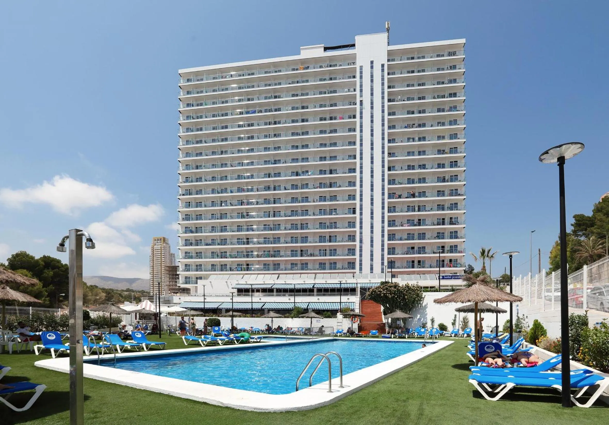 Property building in Hotel Poseidon Playa