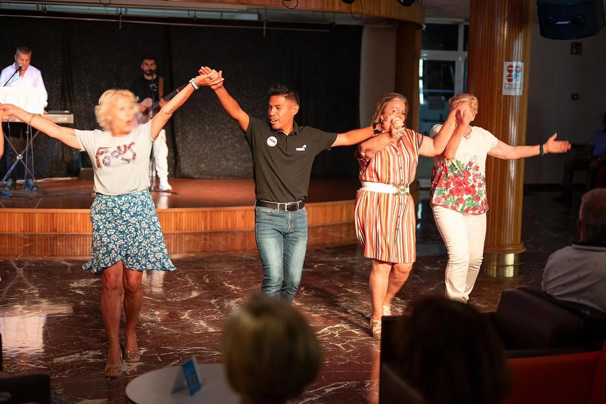 People in Hotel Poseidon Playa