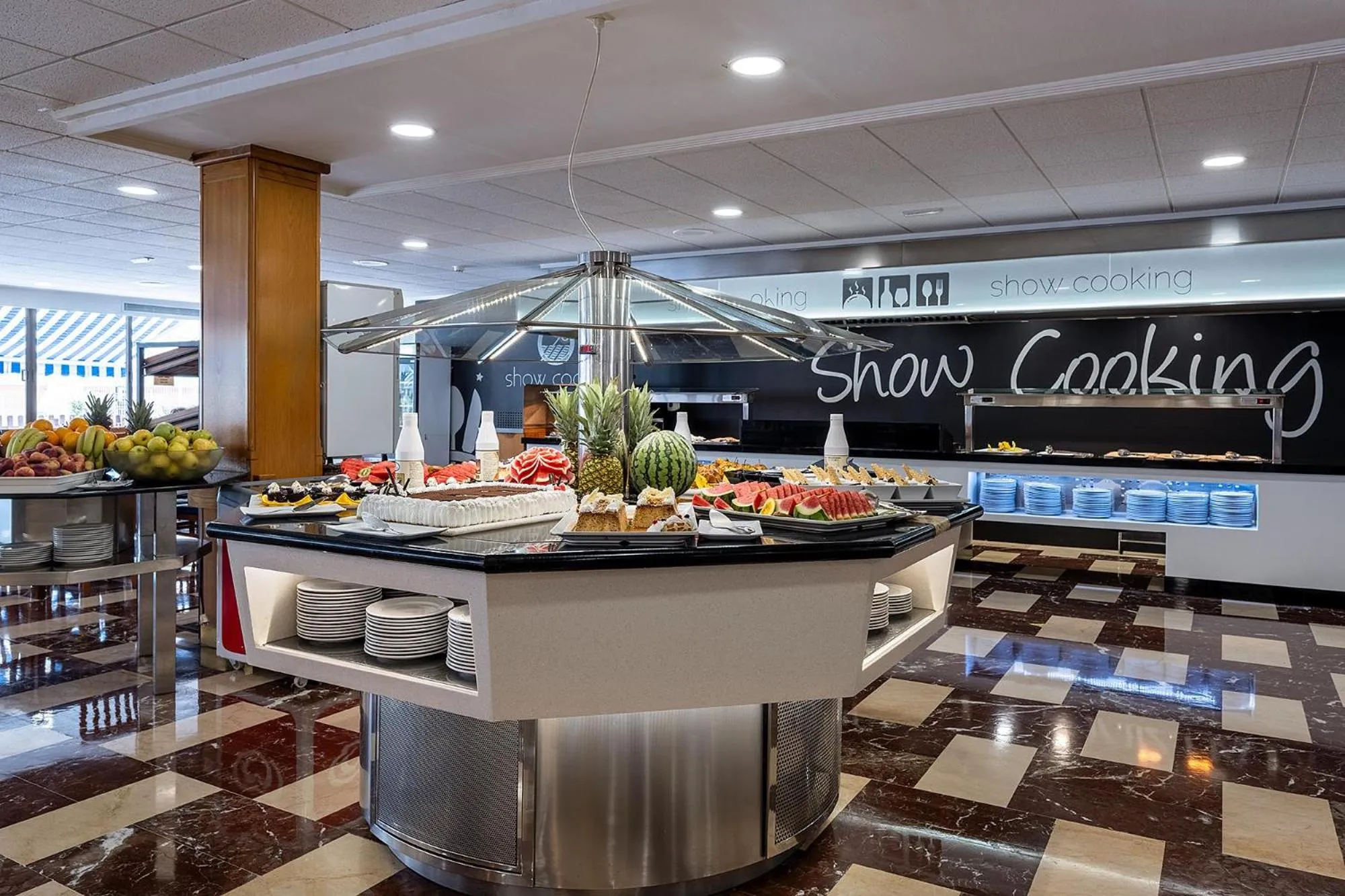 Restaurant/places to eat in Hotel Poseidon Playa