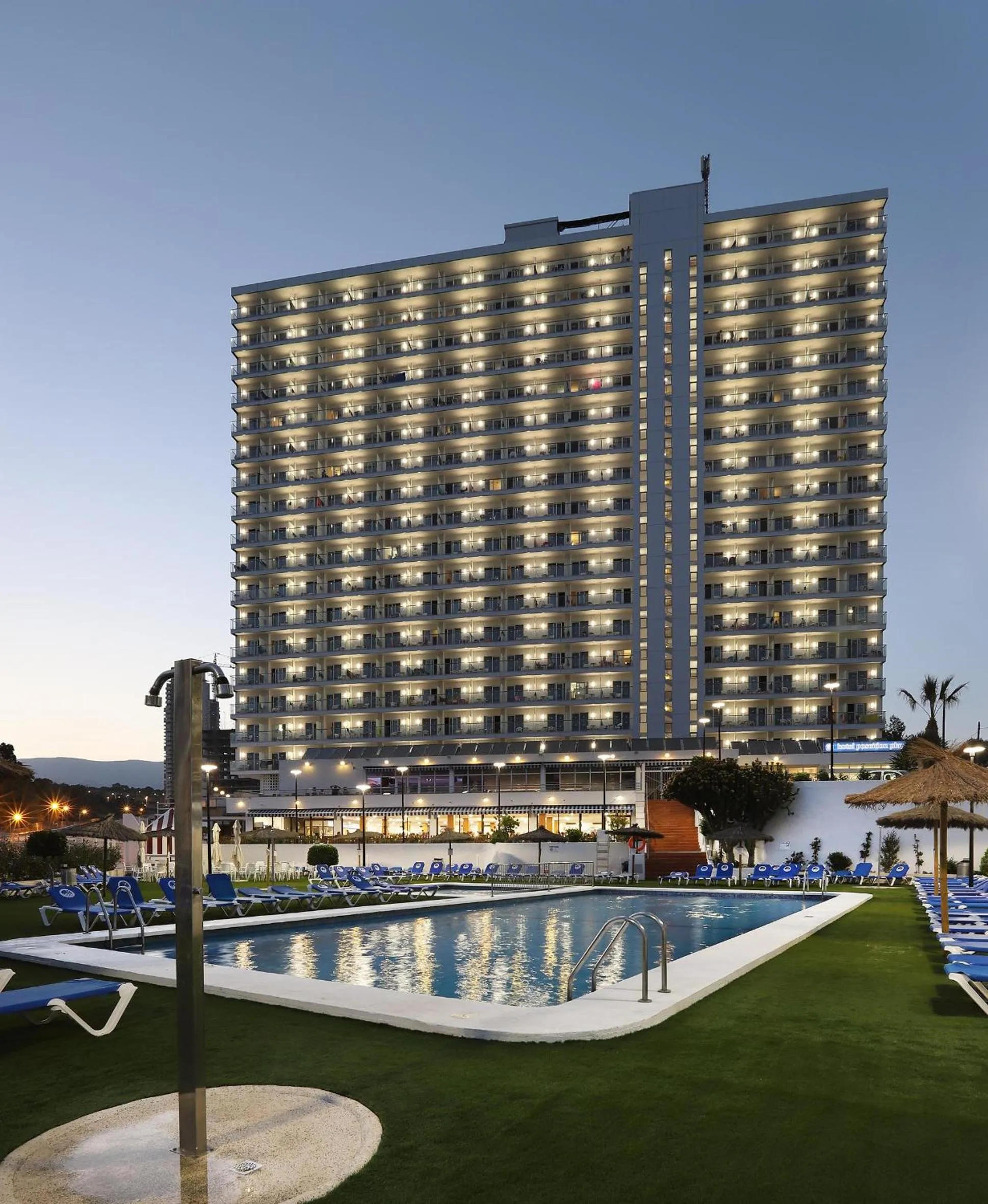 Property building in Hotel Poseidon Playa
