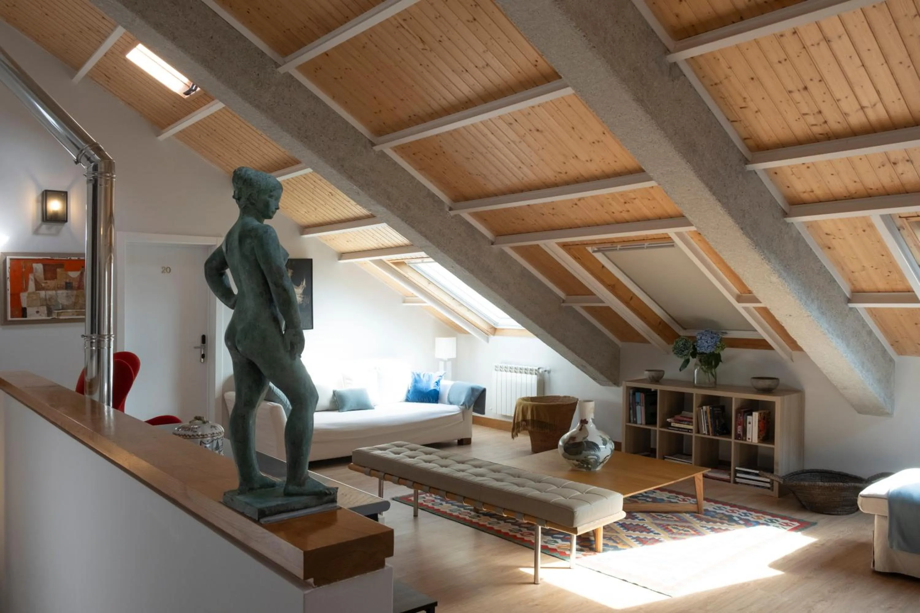 Living room in Hotel Pazo de Bieite