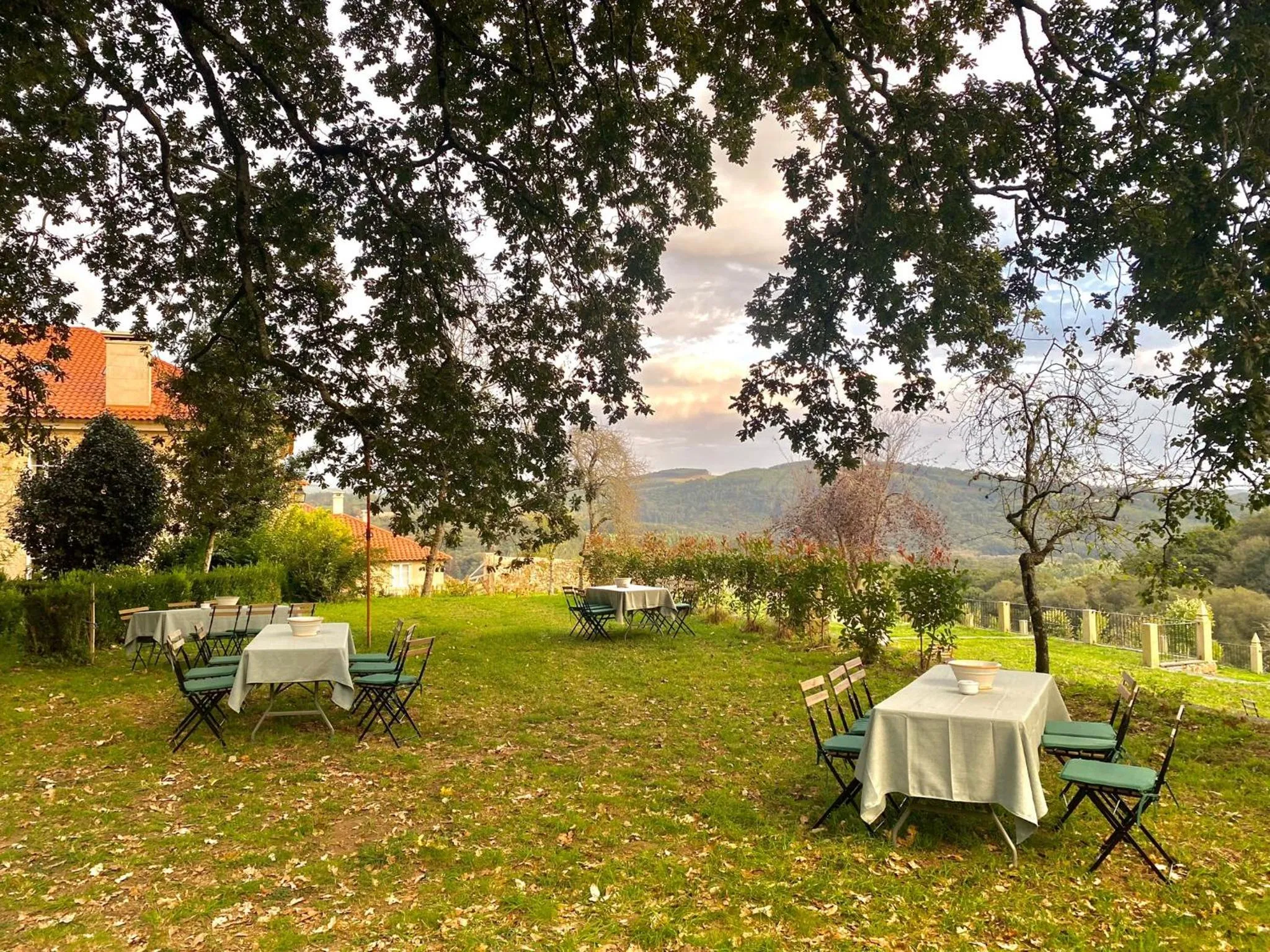 Natural landscape in Hotel Pazo de Bieite