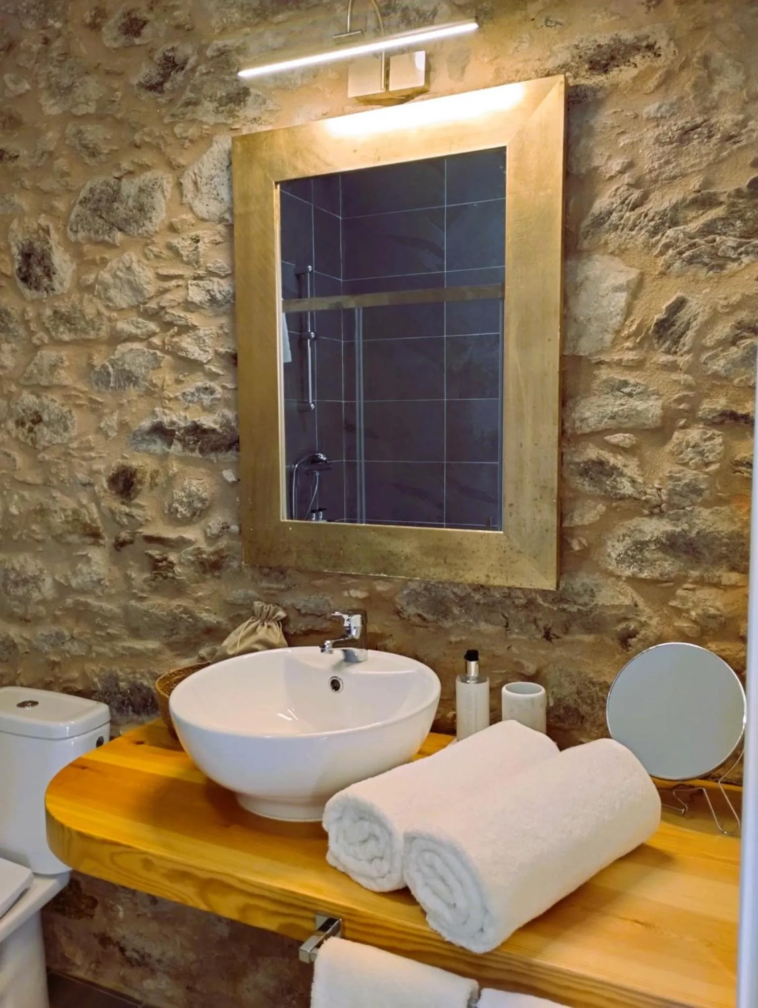Bathroom in Hotel Pazo de Bieite