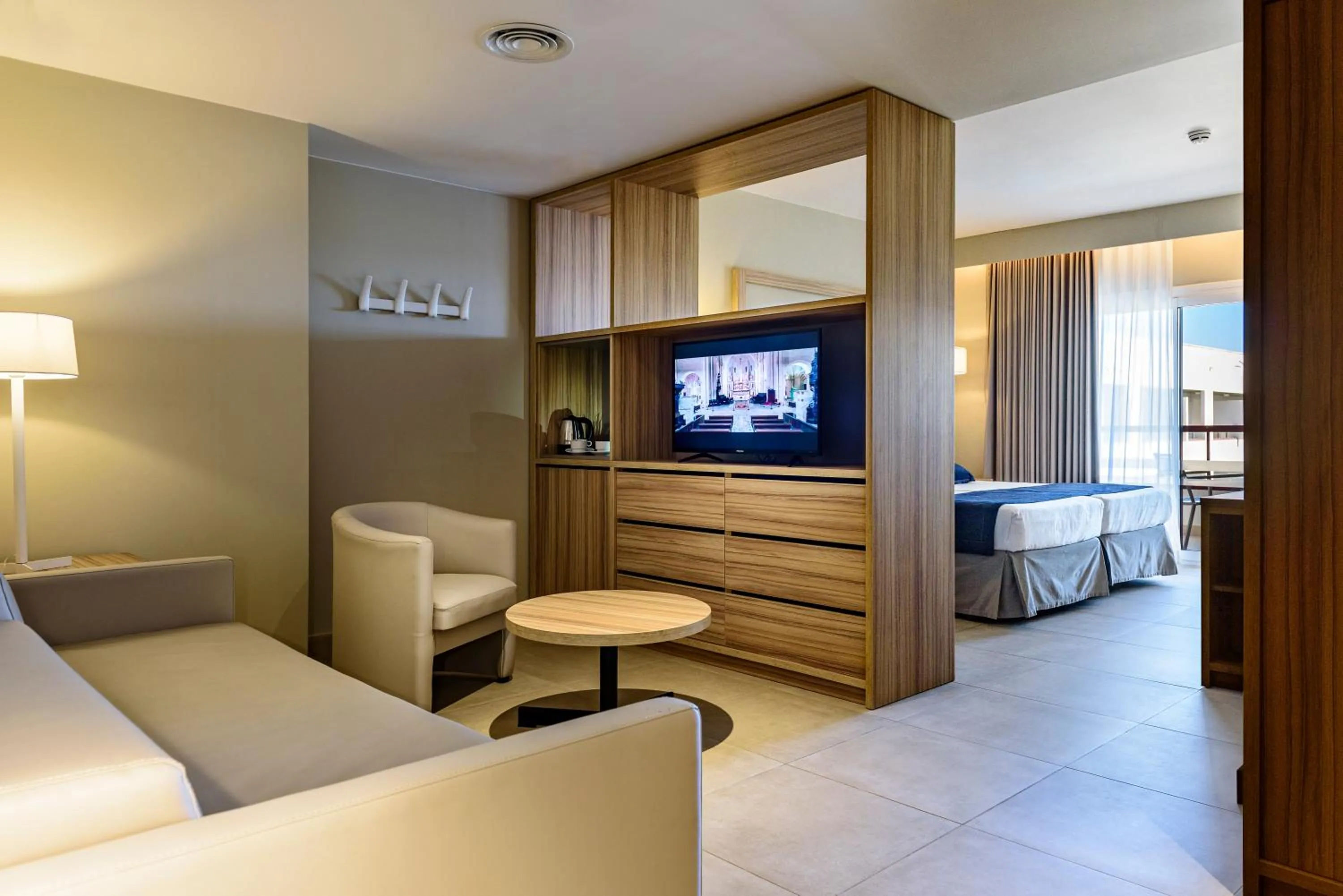 Living room, Bed in Estival Park Almaris