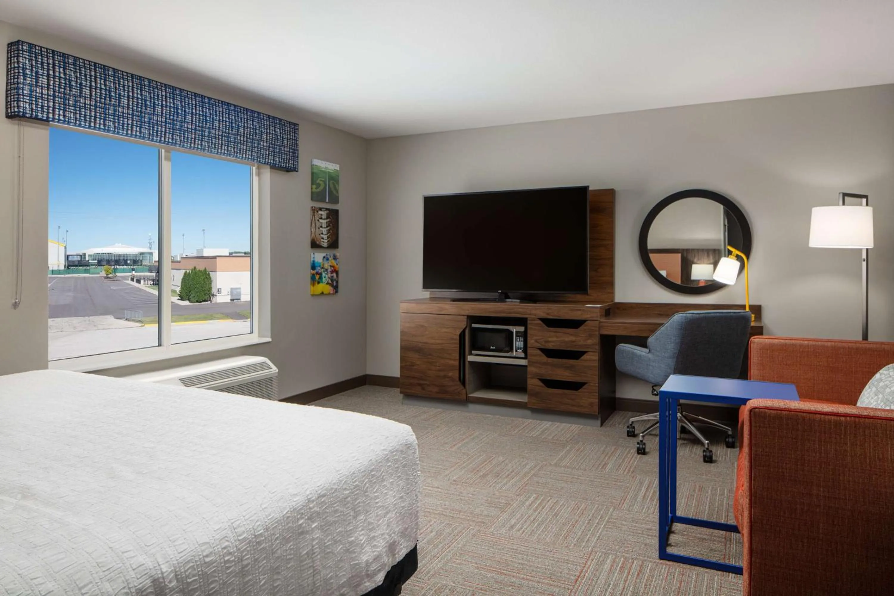 Living room in Hampton Inn Green Bay Stadium, Wi