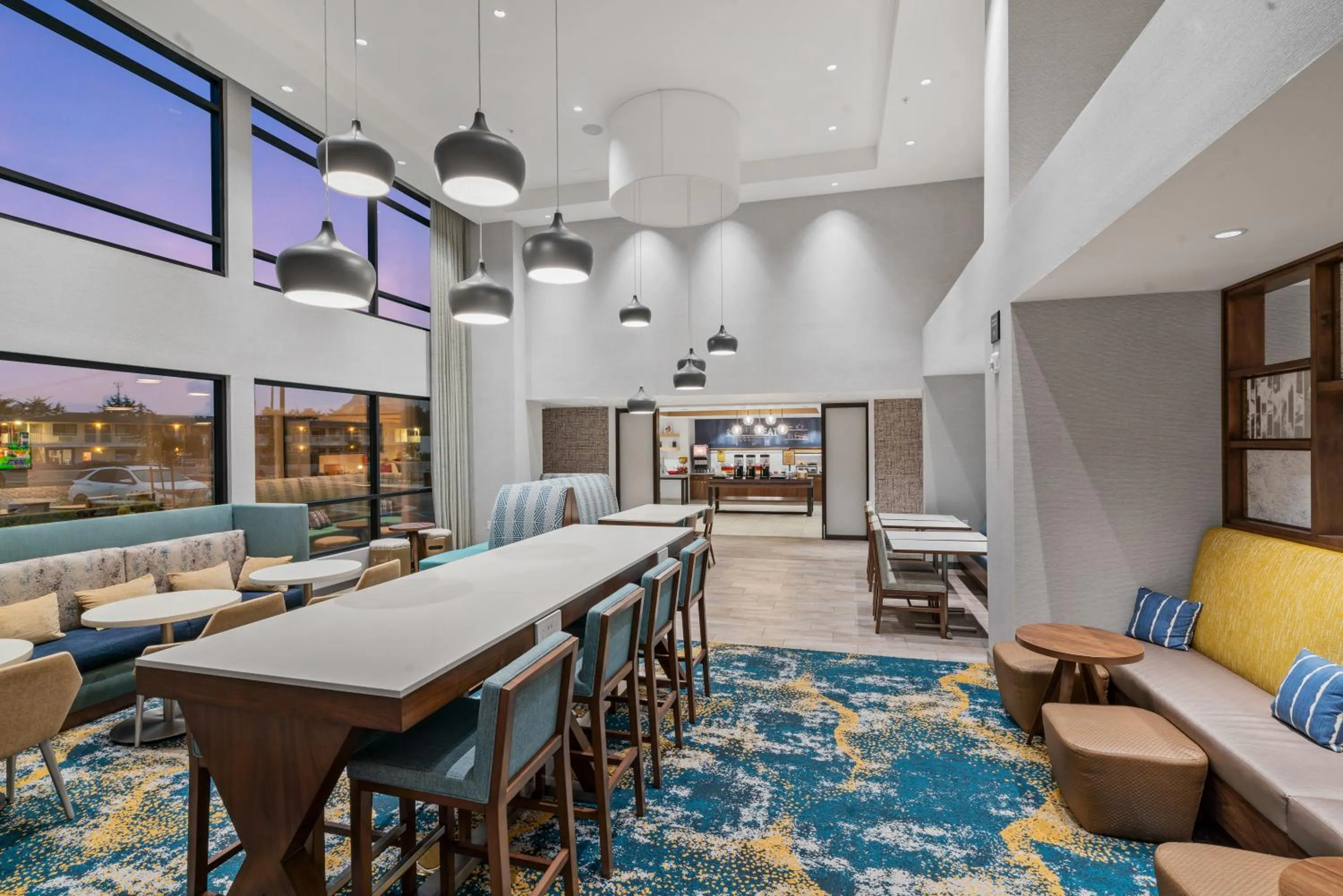 Lobby or reception in Hampton Inn Morro Bay