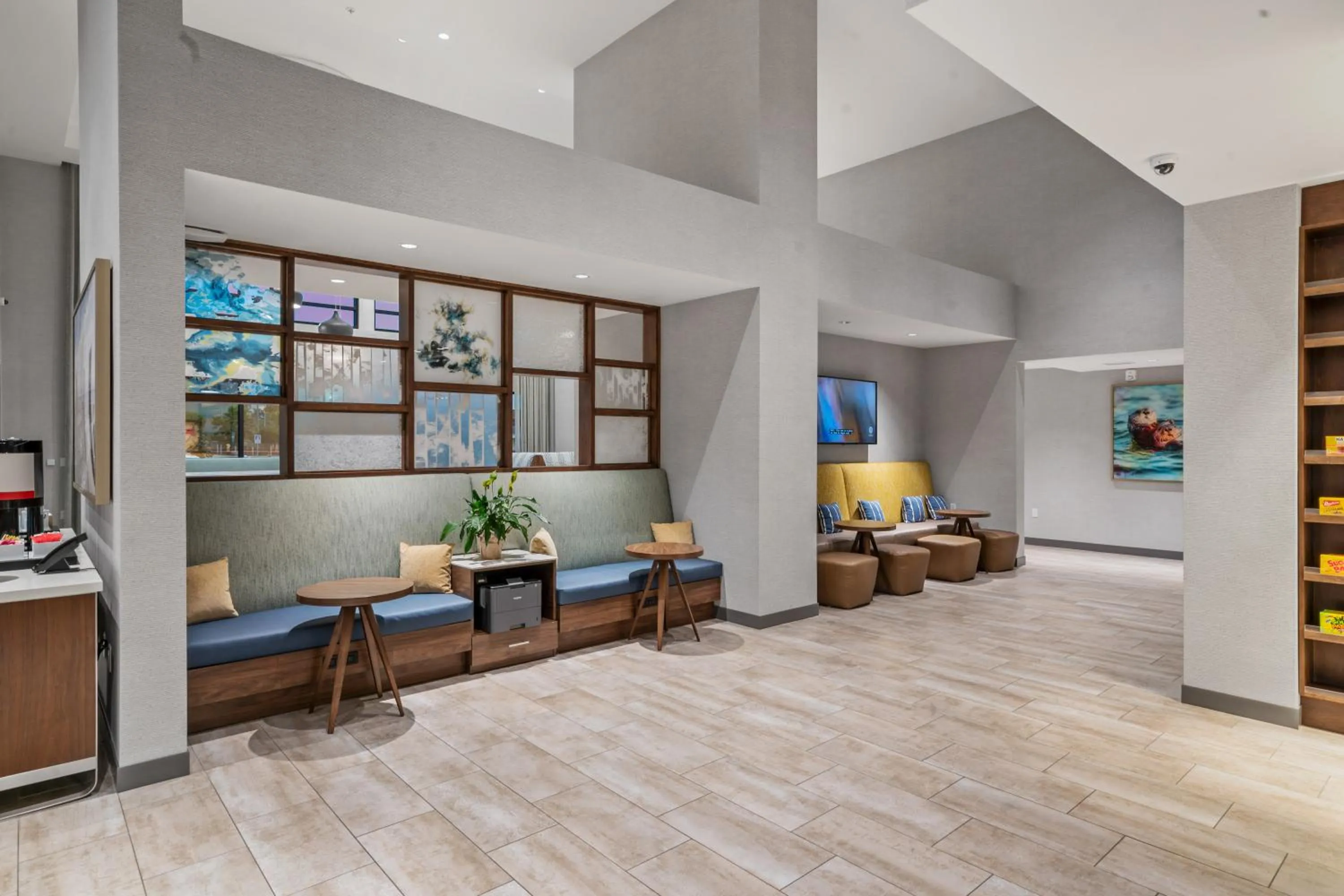 Lobby or reception in Hampton Inn Morro Bay