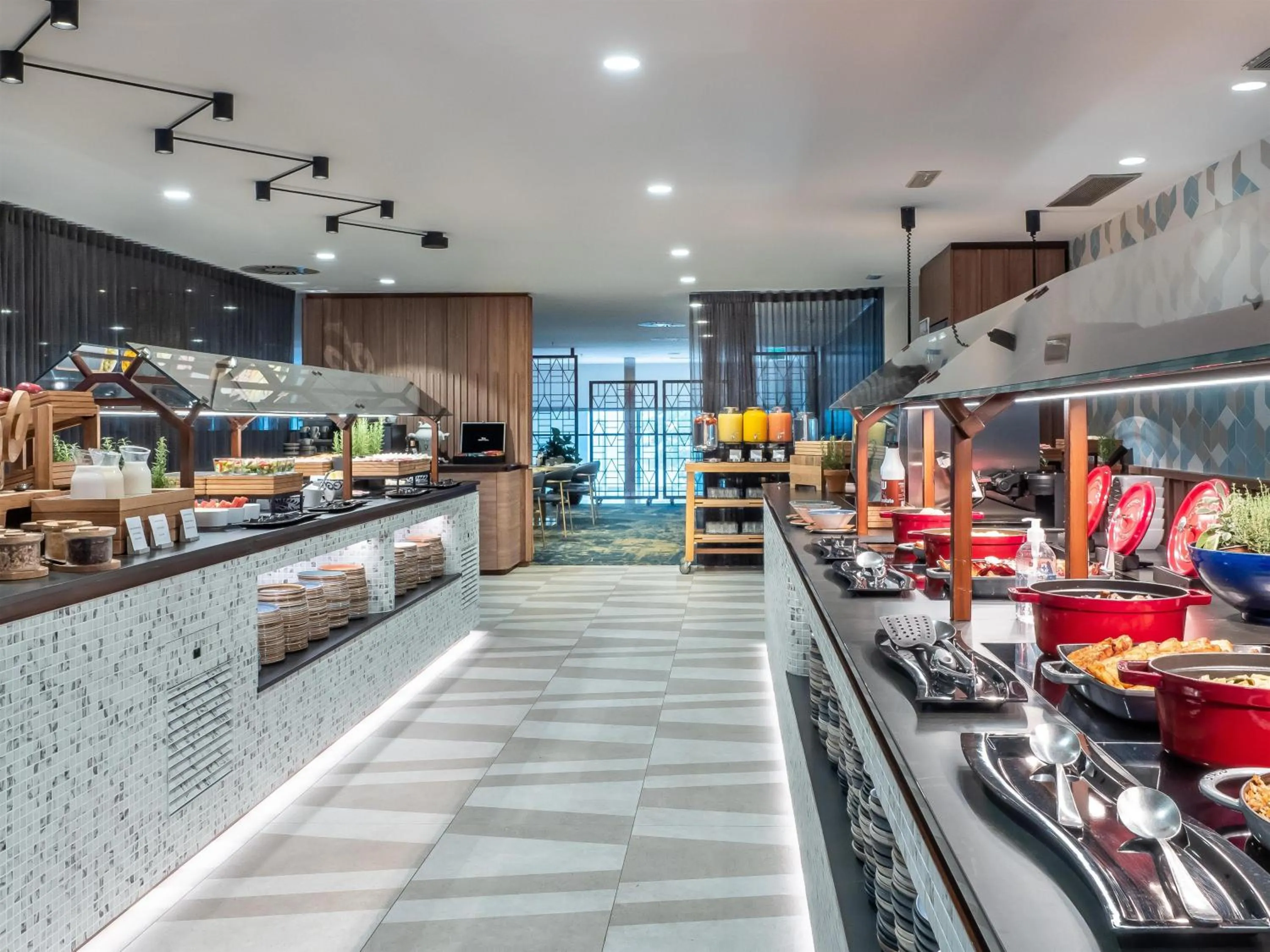 Breakfast in Hilton Diagonal Mar Barcelona