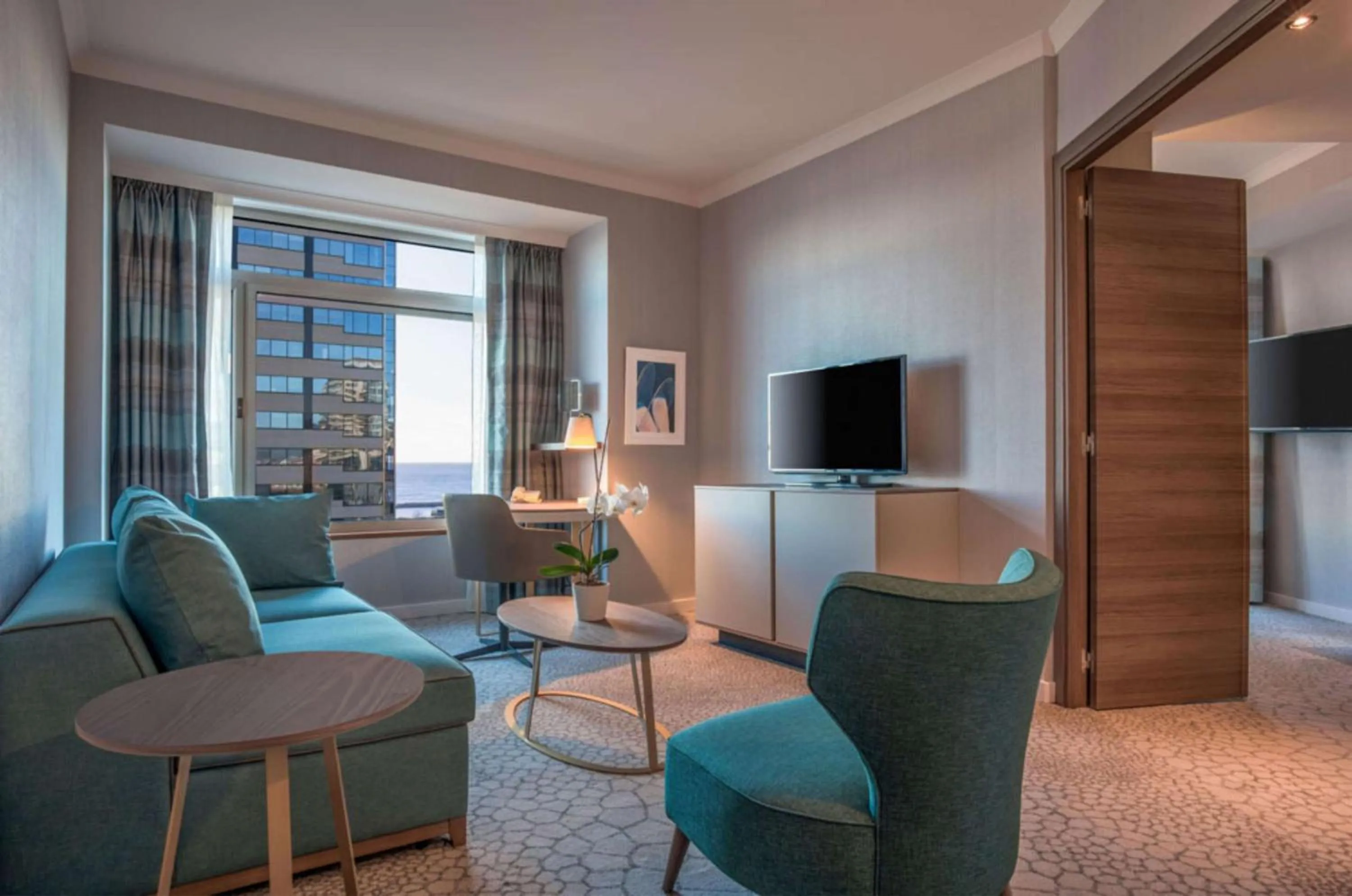 Bedroom in Hilton Diagonal Mar Barcelona