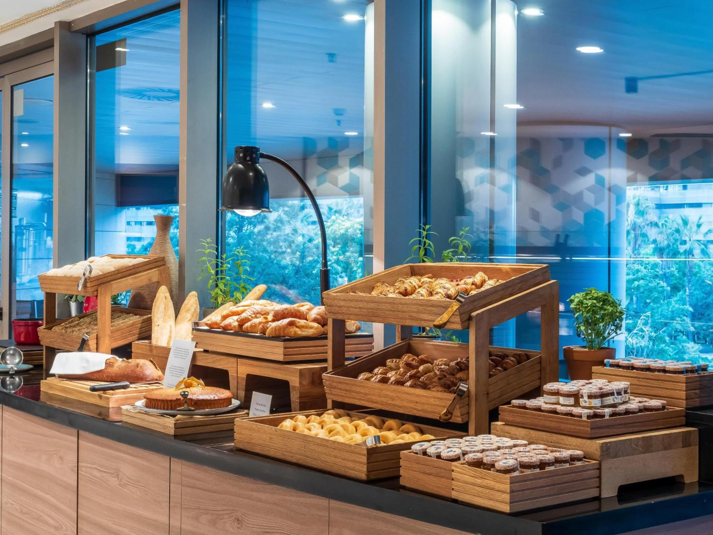 Breakfast in Hilton Diagonal Mar Barcelona