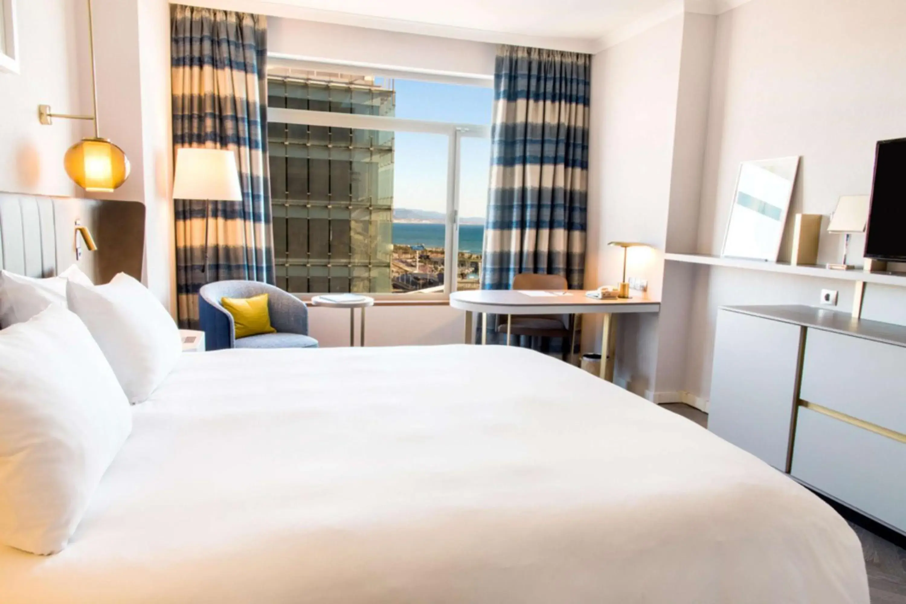 Executive King Room in Hilton Diagonal Mar Barcelona Executive King Room in Hilton Diagonal Mar Barcelona