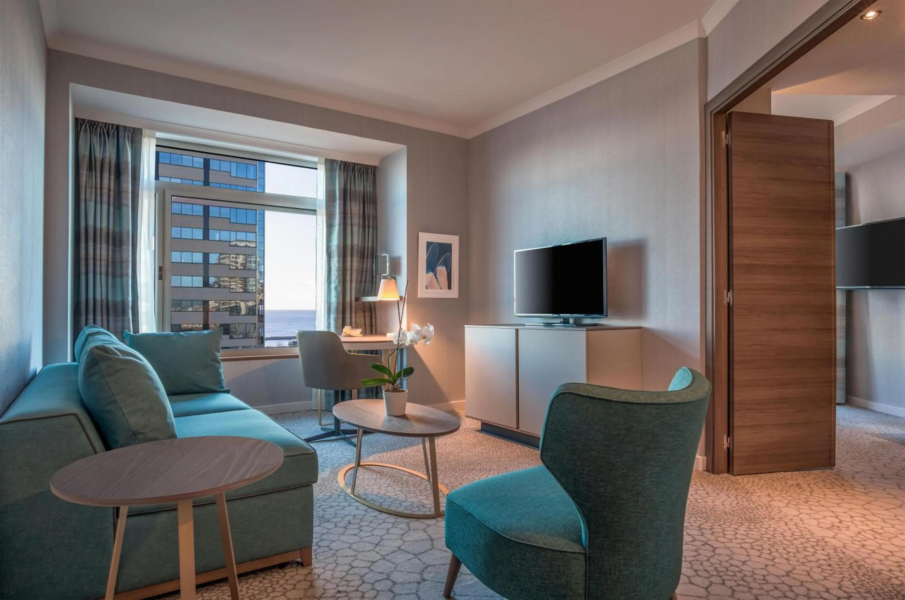 Bedroom in Hilton Diagonal Mar Barcelona