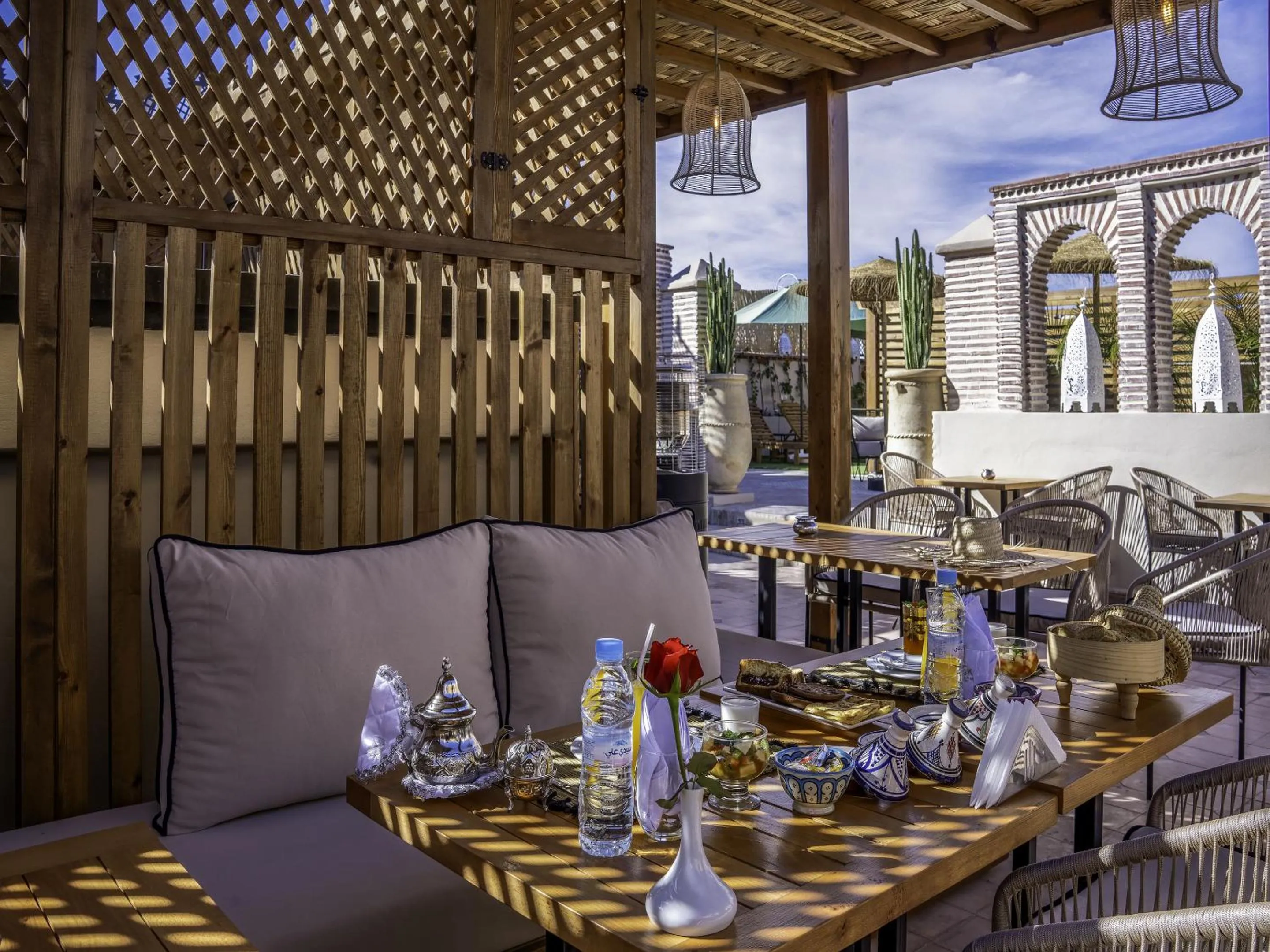 Patio in Riad Almisk