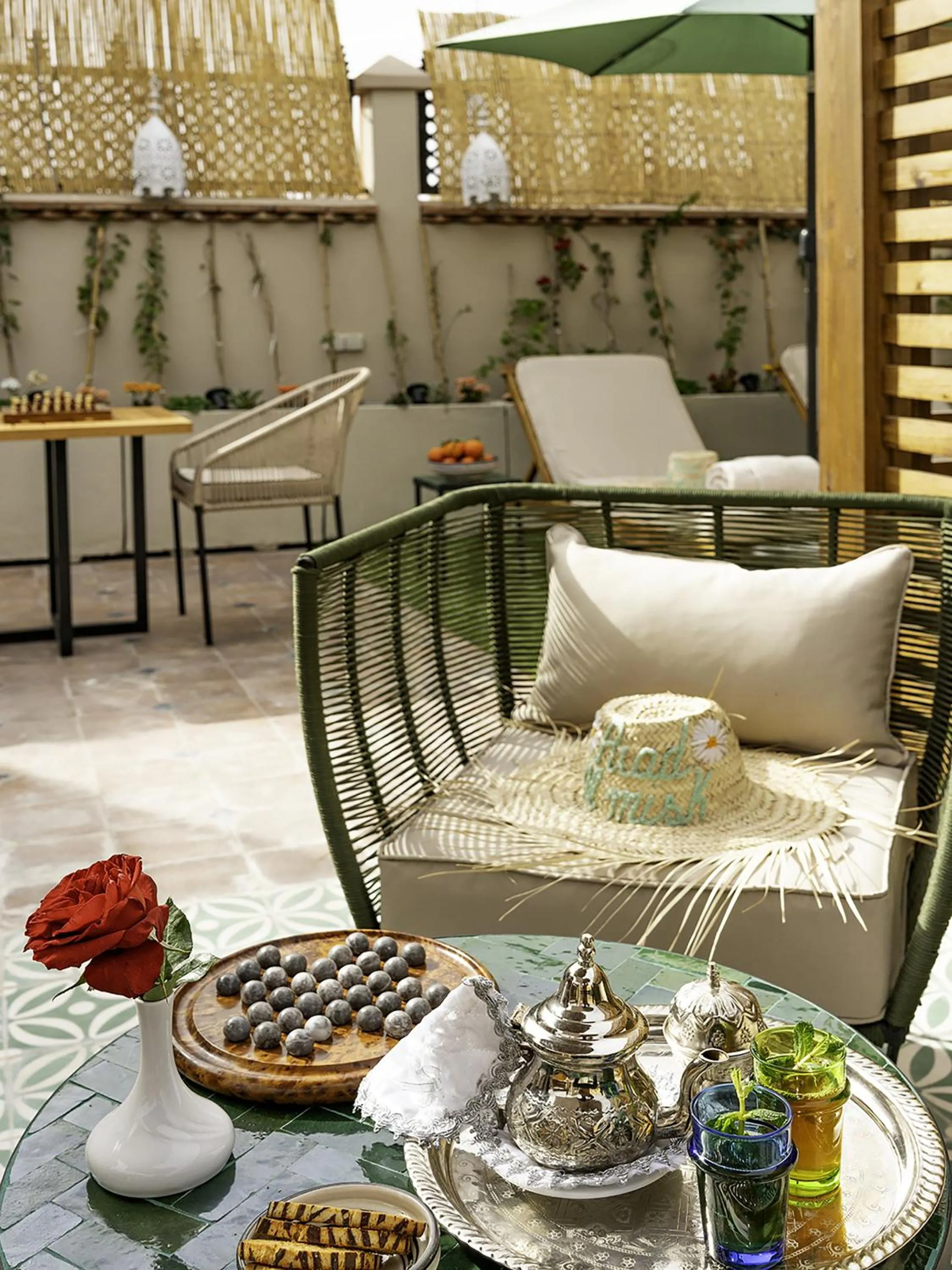 Patio in Riad Almisk