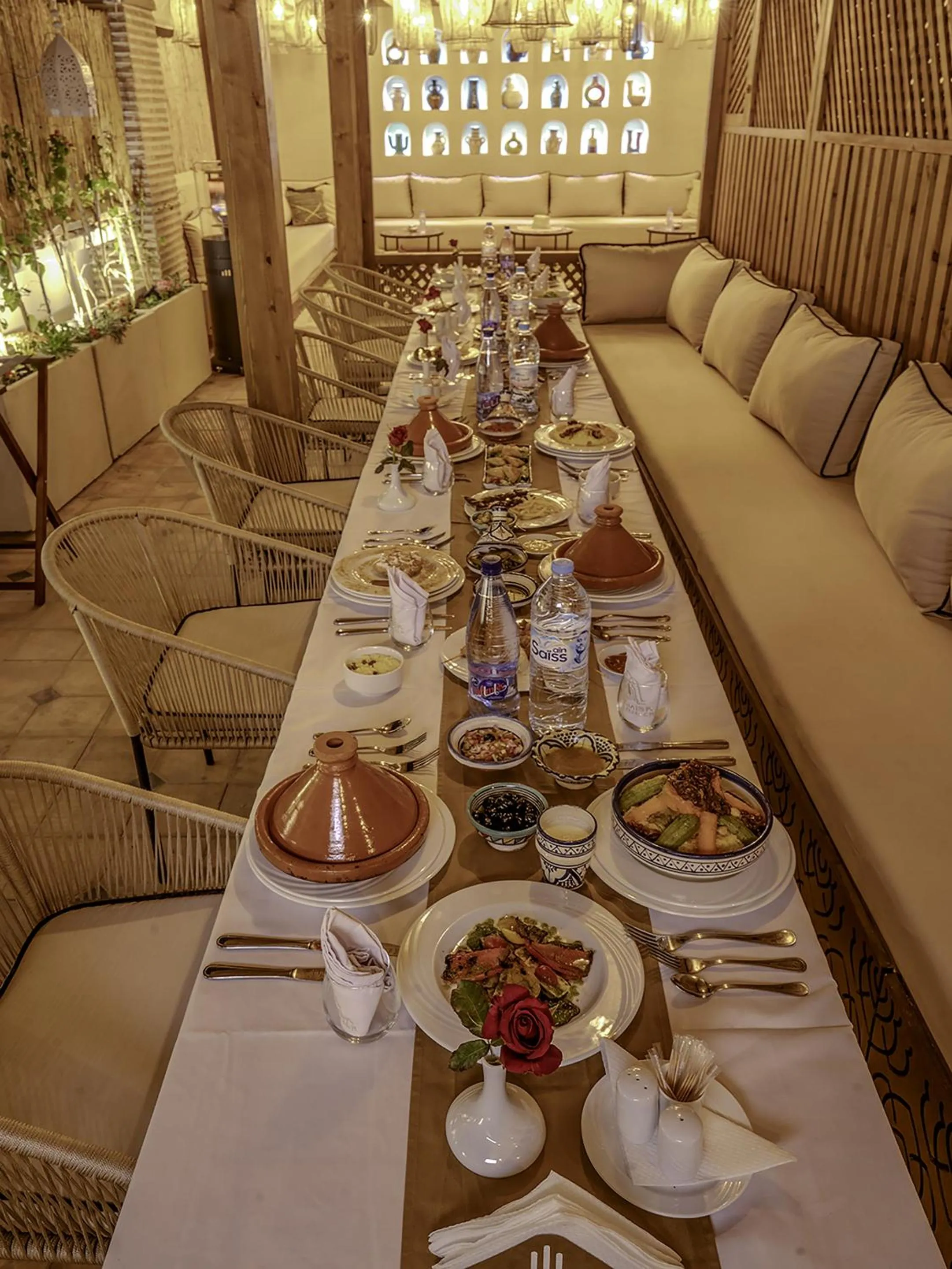 Dining area in Riad Almisk