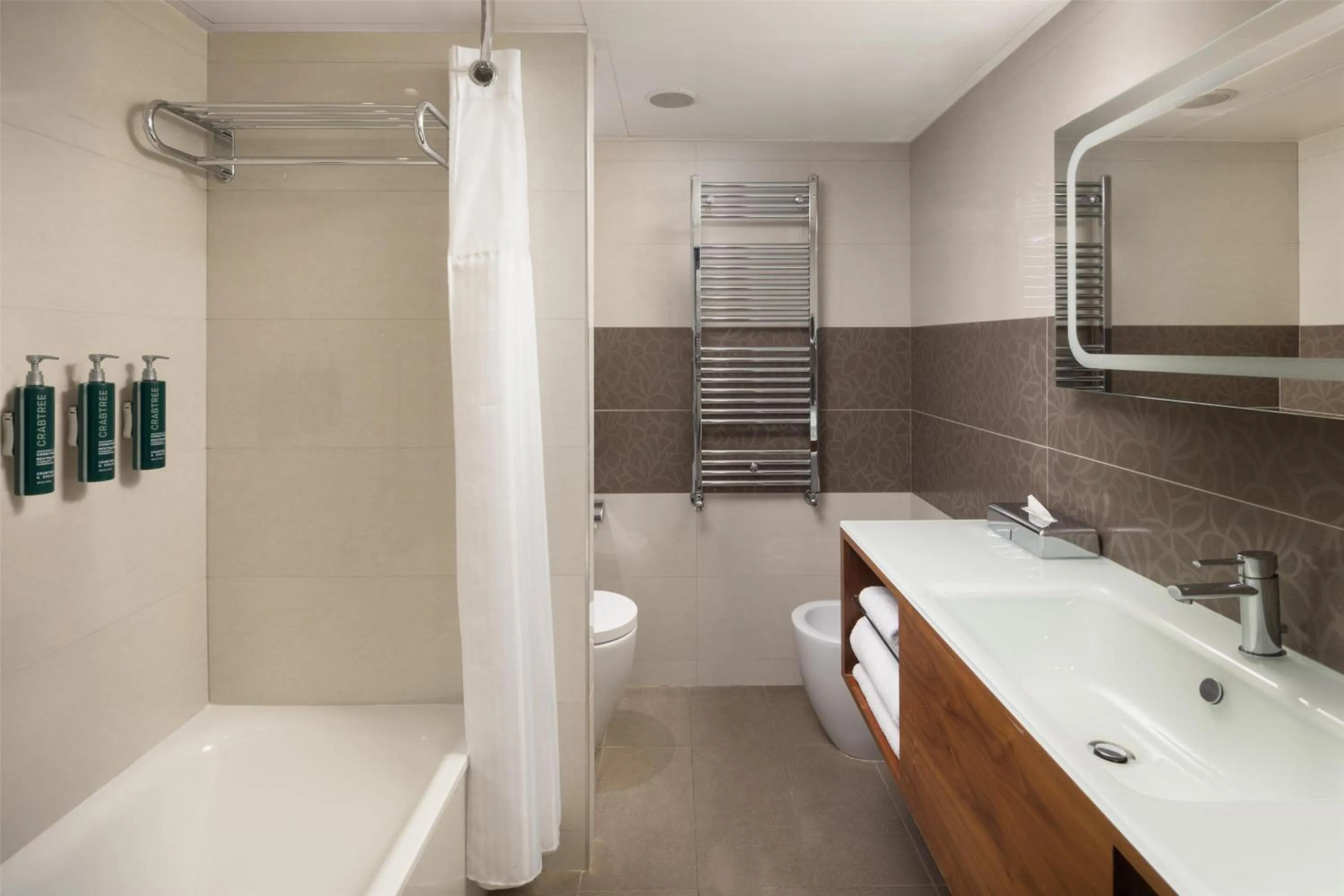 Bathroom in Hilton Barcelona