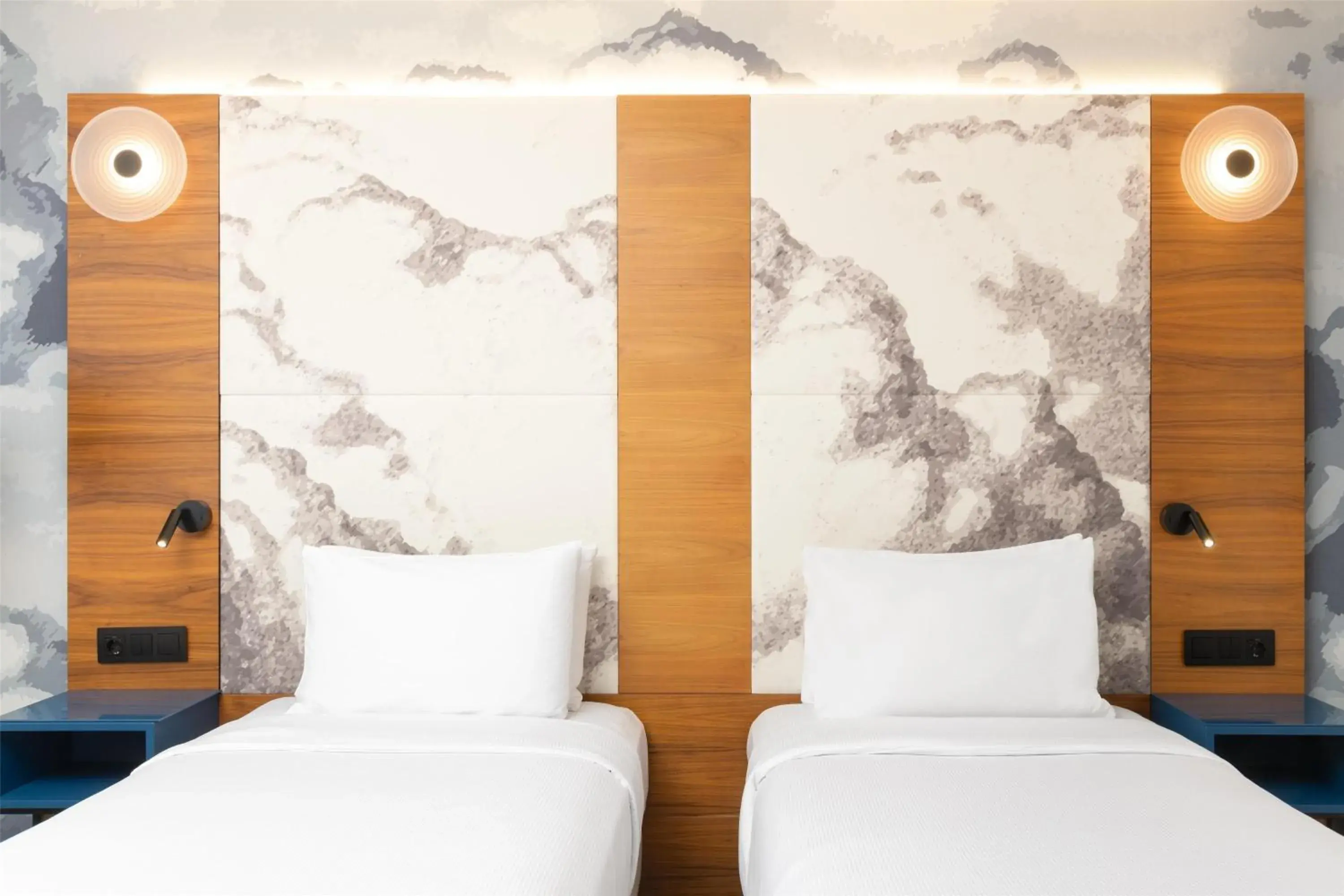 Twin Room in Hilton Barcelona Twin Room in Hilton Barcelona