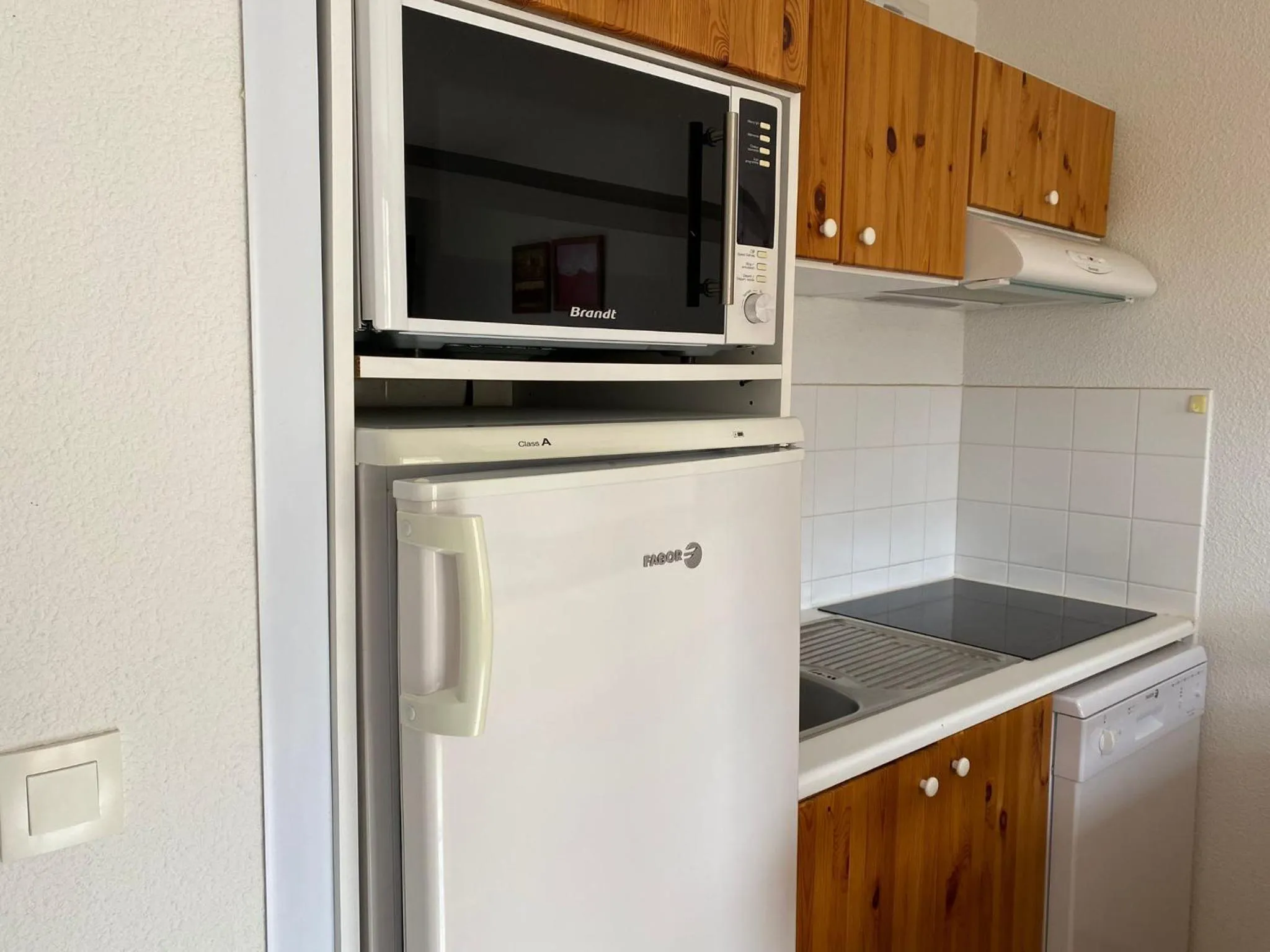Kitchen or kitchenette in Olydea Montbrun-les-Bains