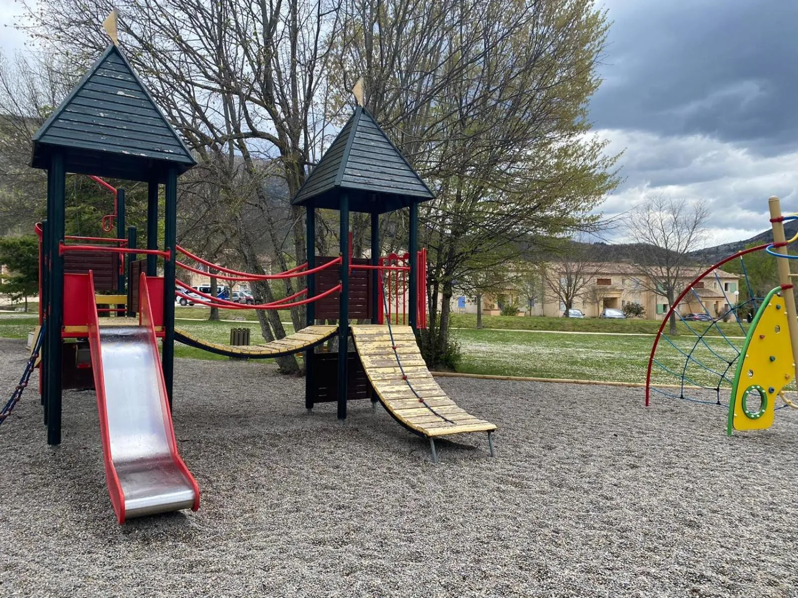 Children play ground in Olydea Montbrun-les-Bains