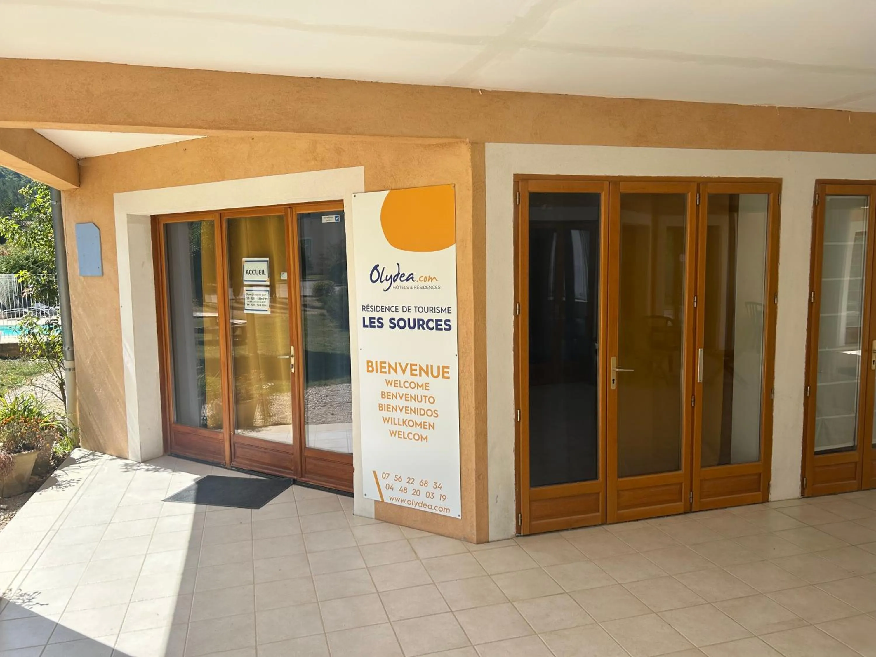 Lobby or reception in Olydea Montbrun-les-Bains