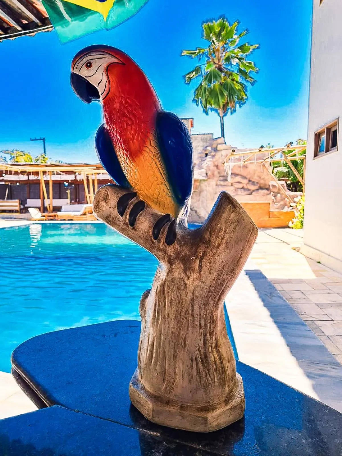 Decorative detail in Hotel Pousada Mahon Mar