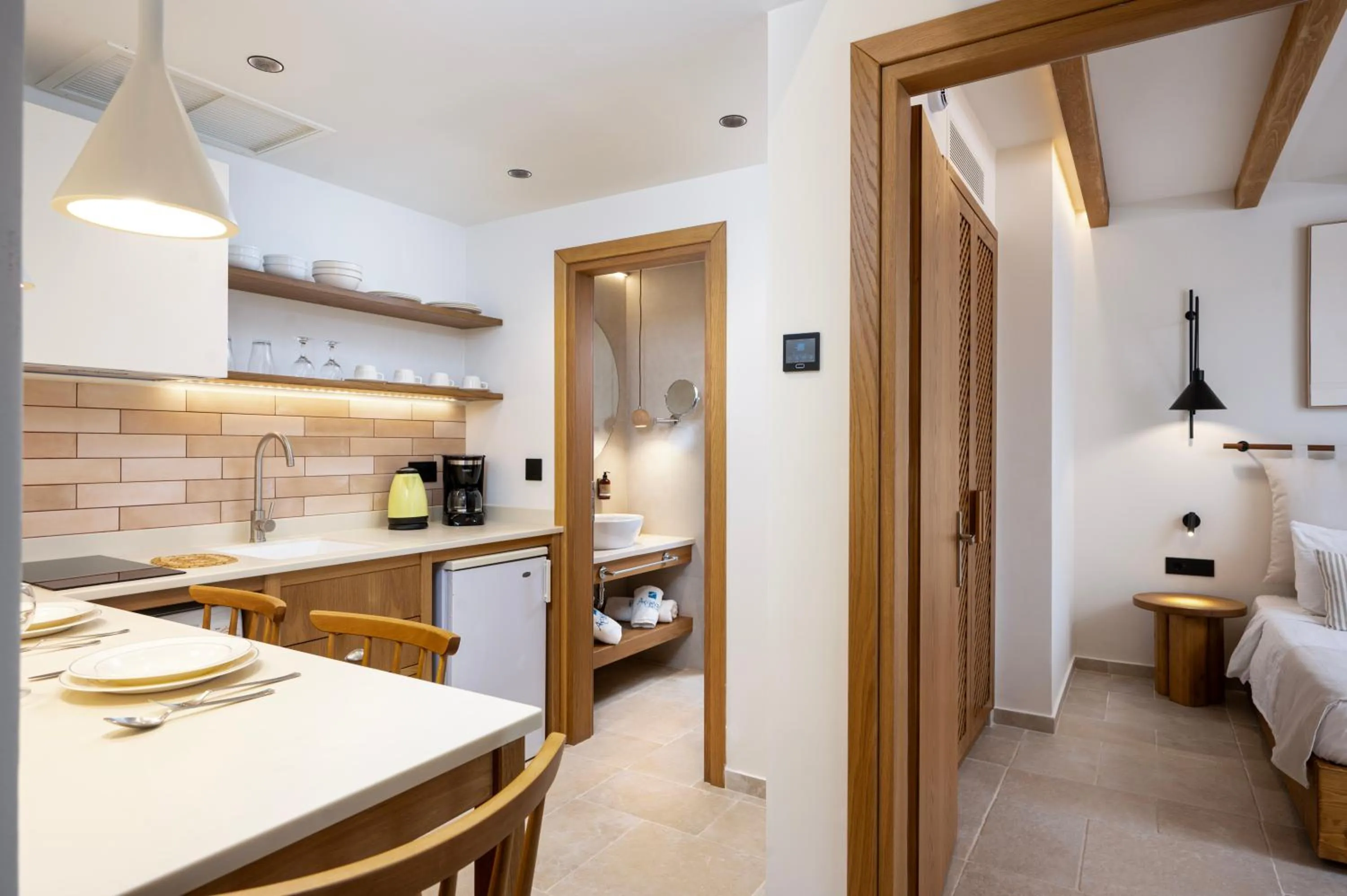 Photo of the whole room, Bed in Aegean Houses