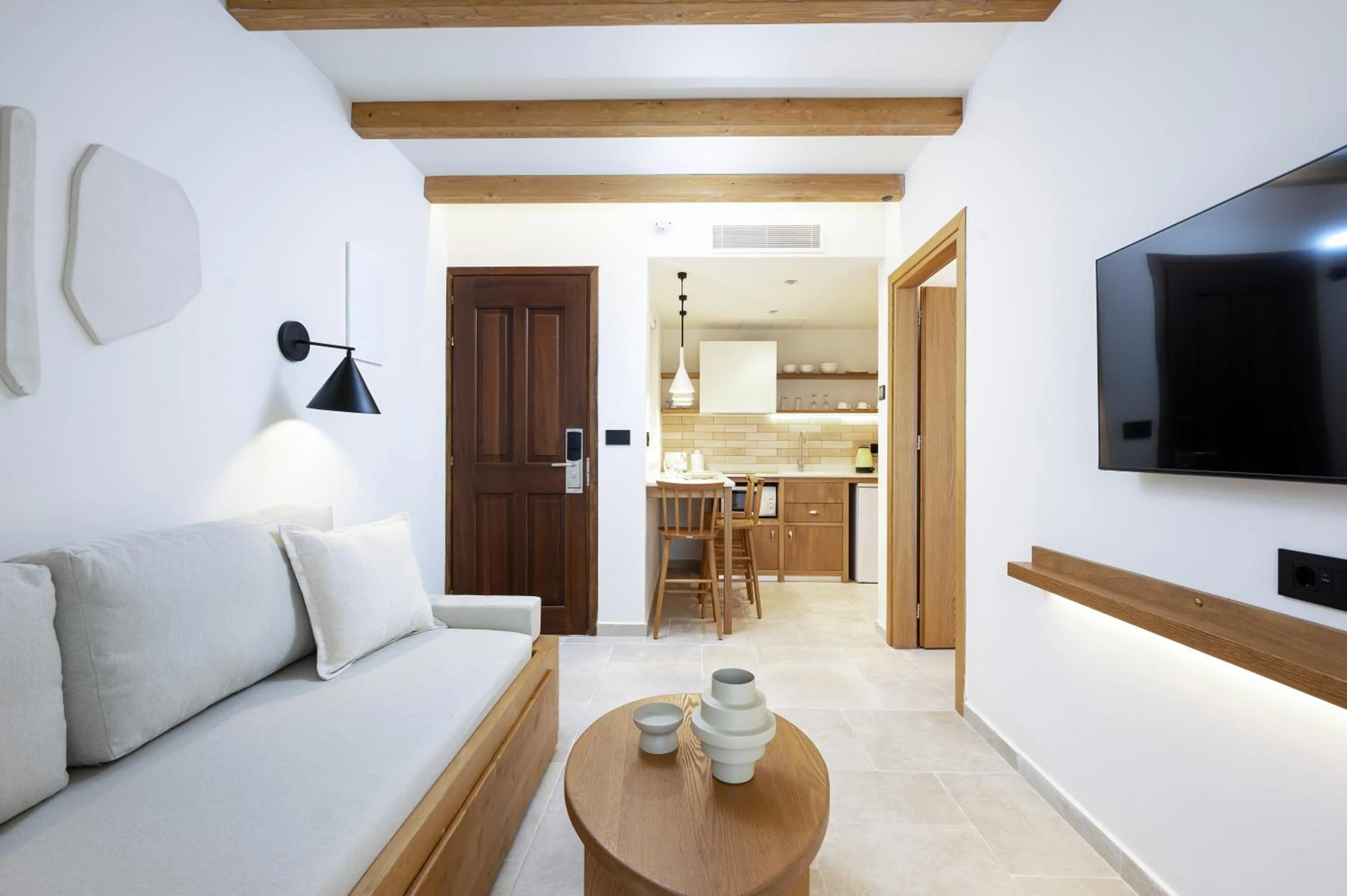 Seating area in Aegean Houses