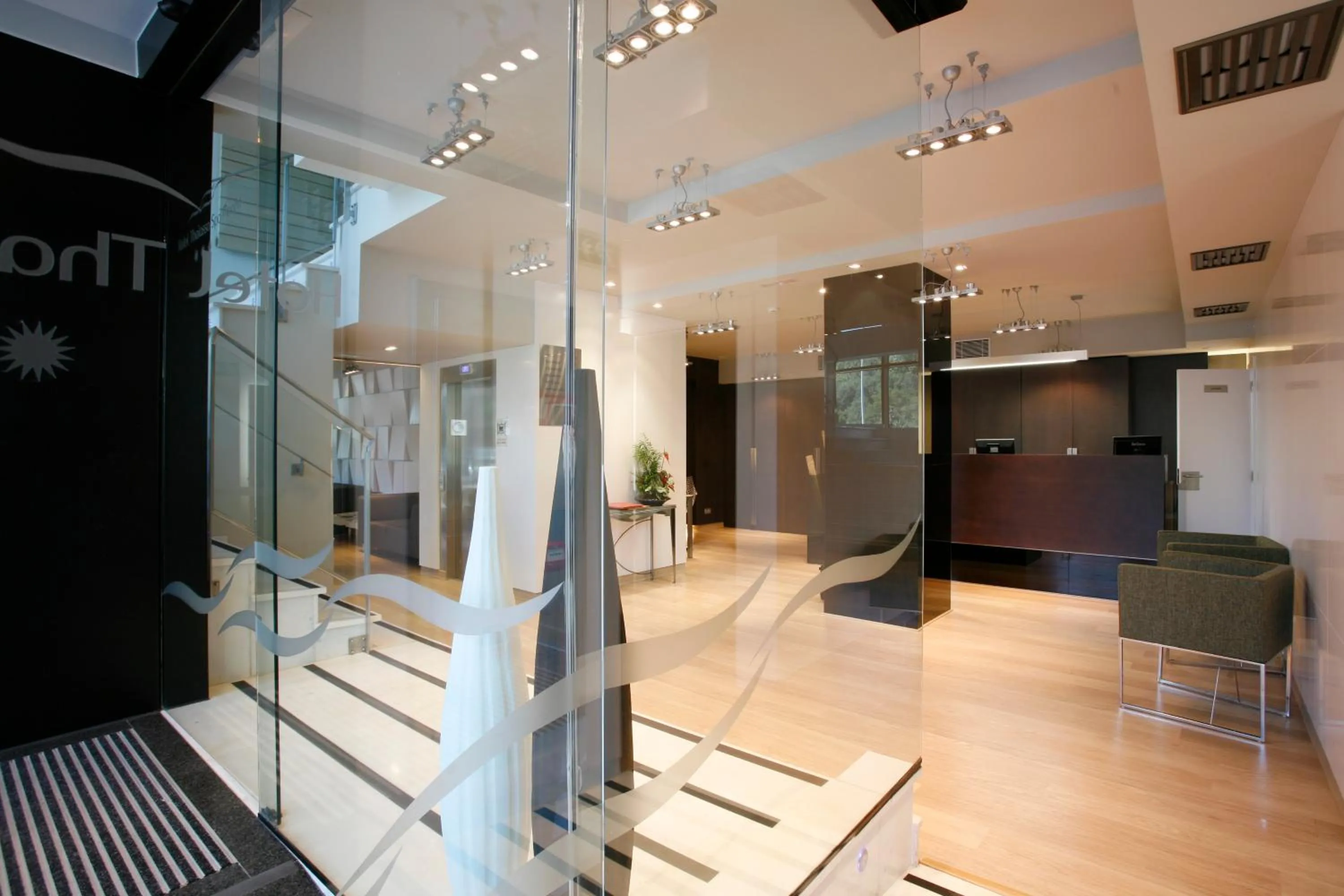 Lobby or reception in Hotel Bienestar Moaña