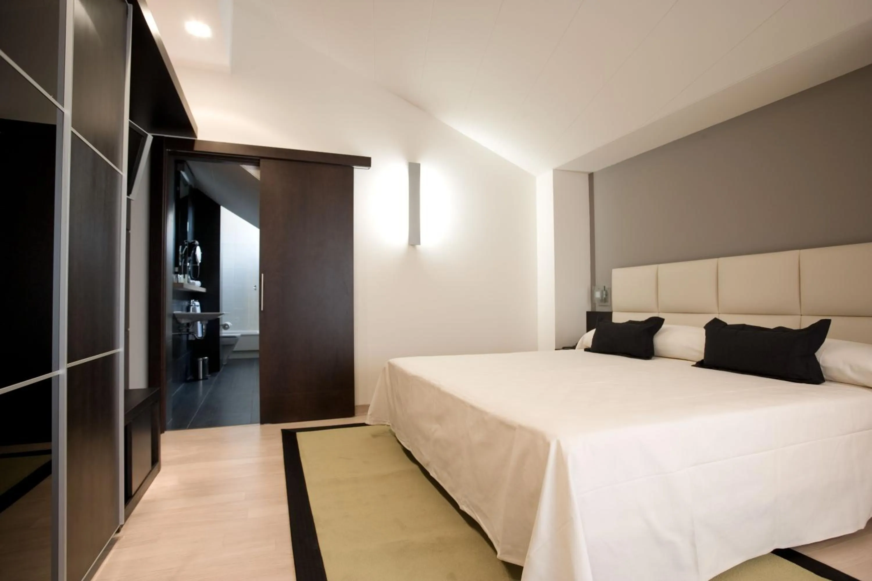 Bed in Hotel Bienestar Moaña